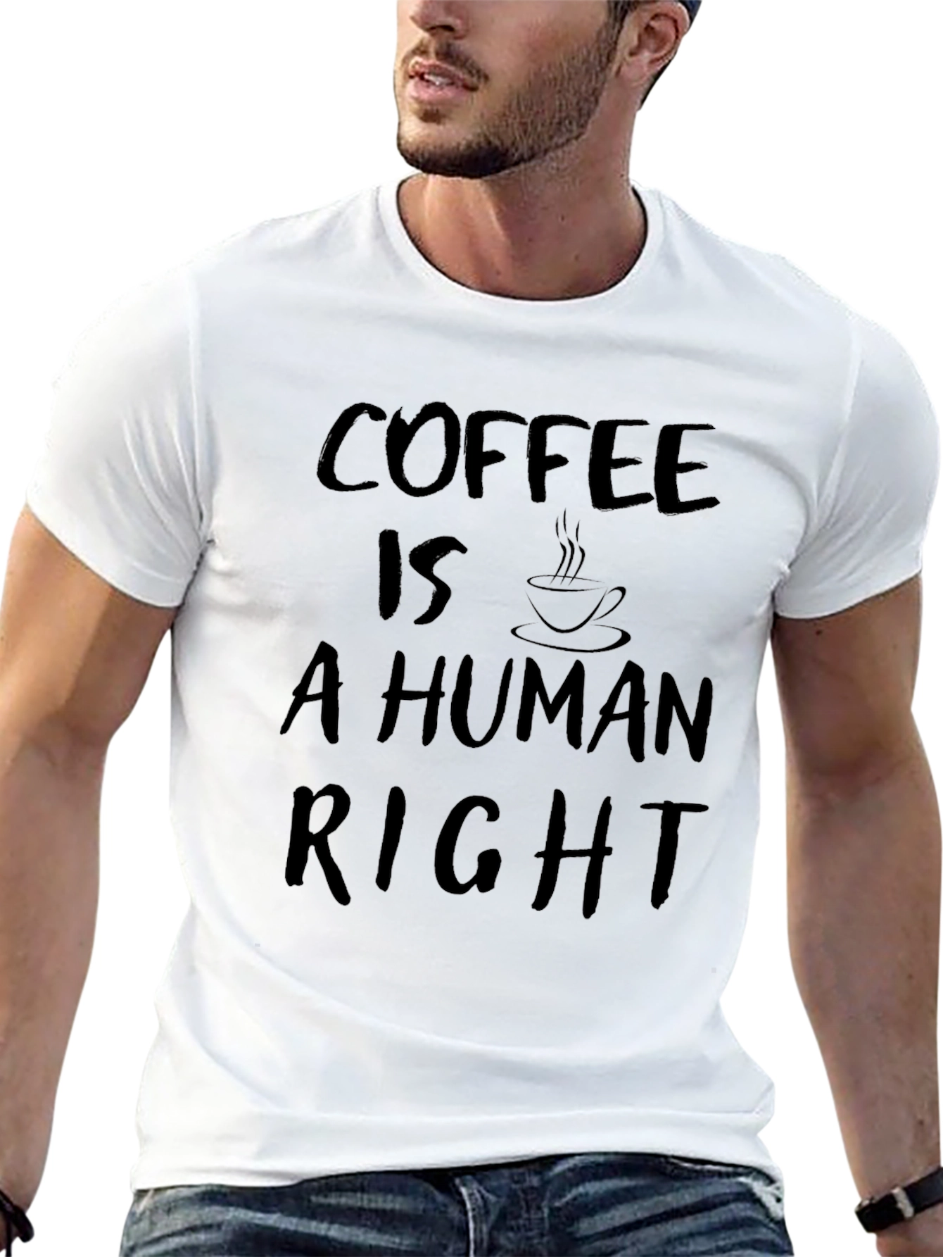 Coffee is a Human Right Graphic Tee
