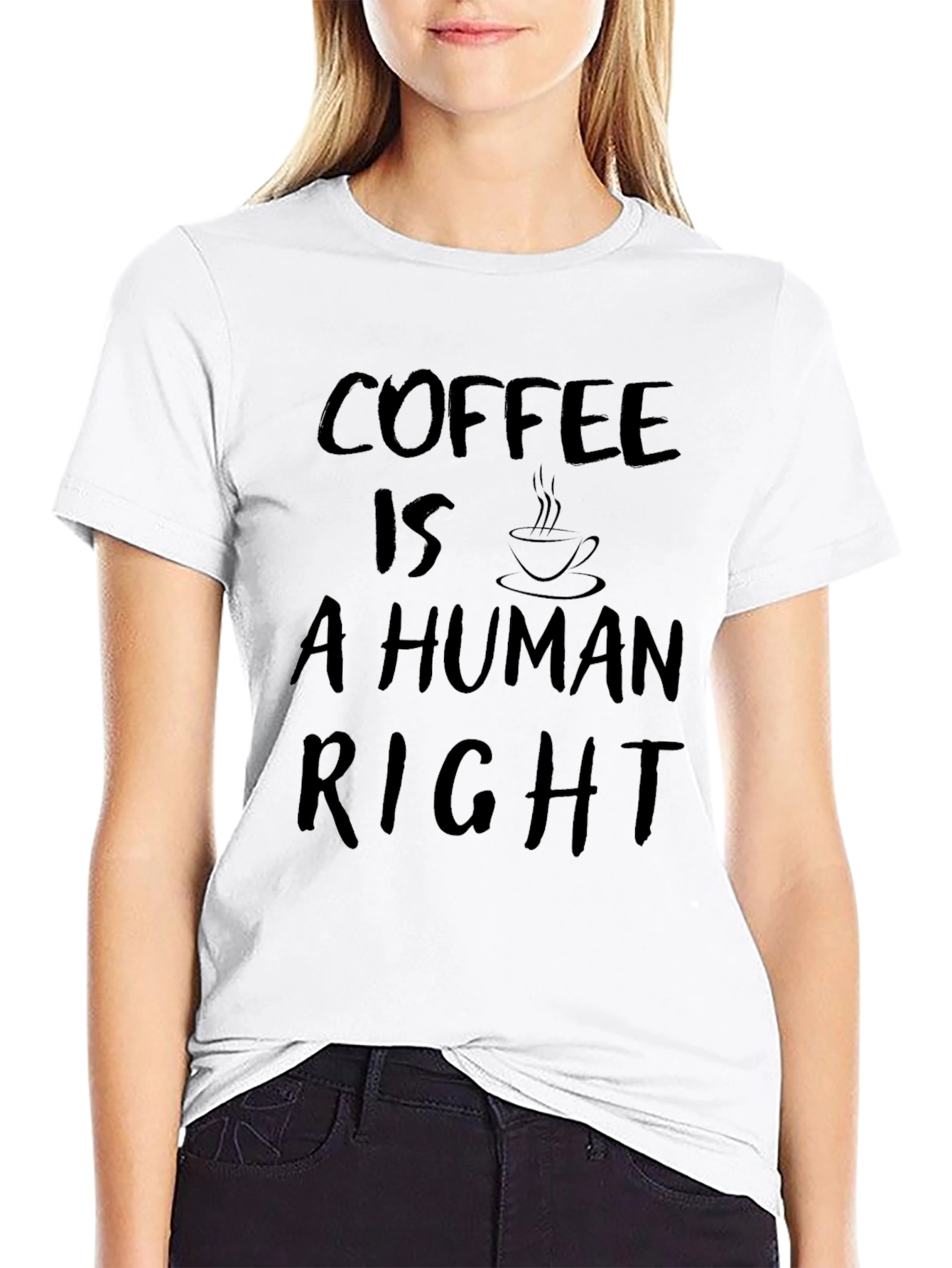 Coffee is a Human Right Graphic Tee