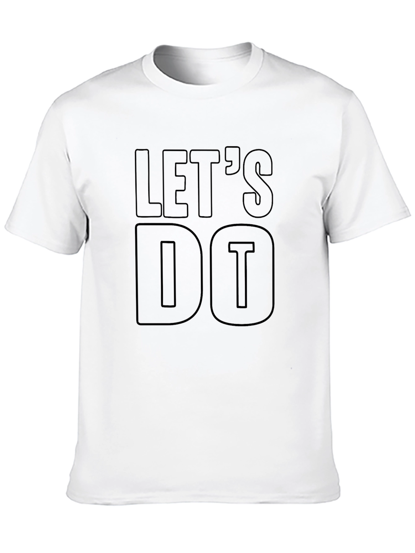 Lets Do It - Black Graphic Tee