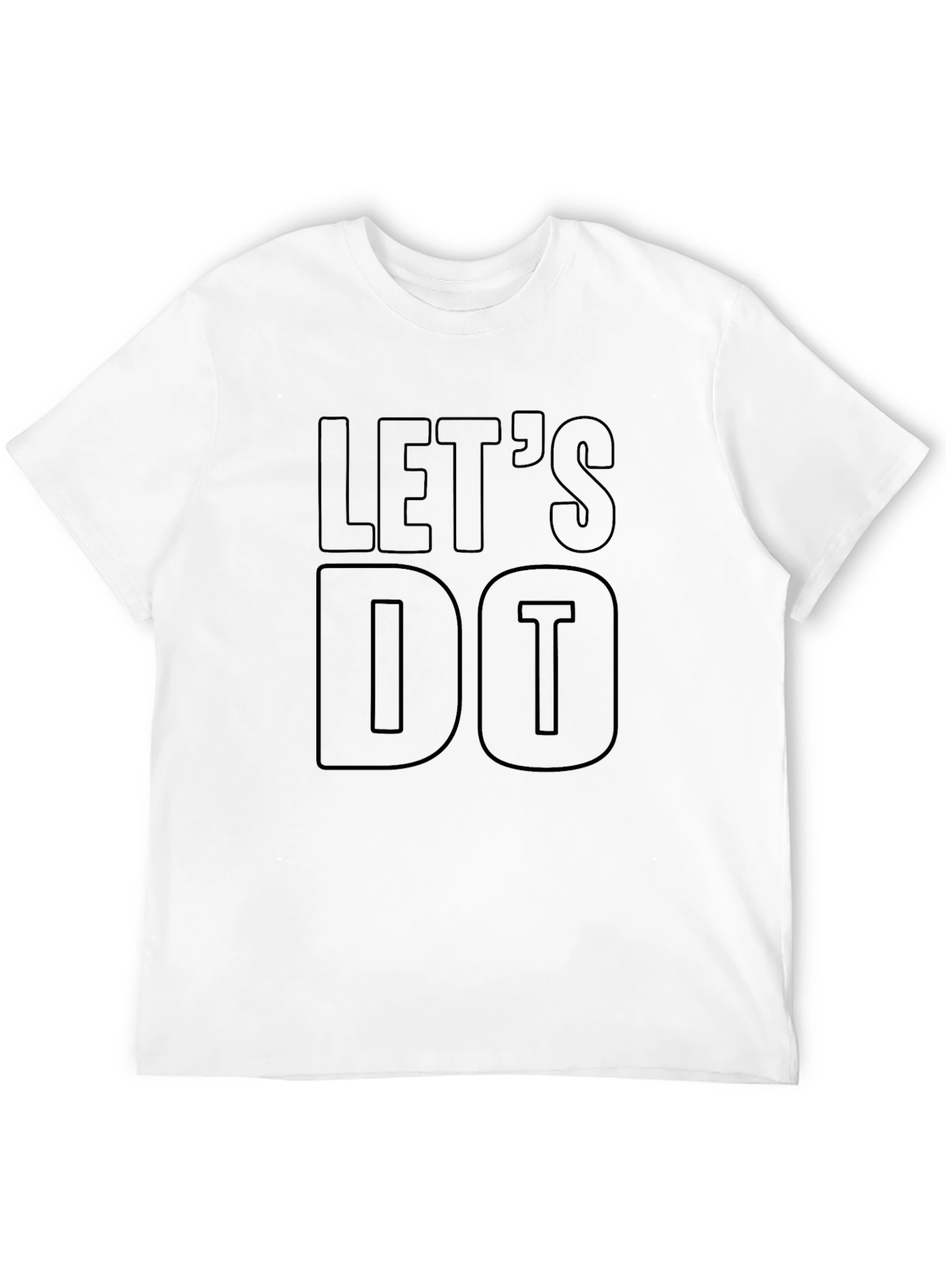 Lets Do It - Black Graphic Tee