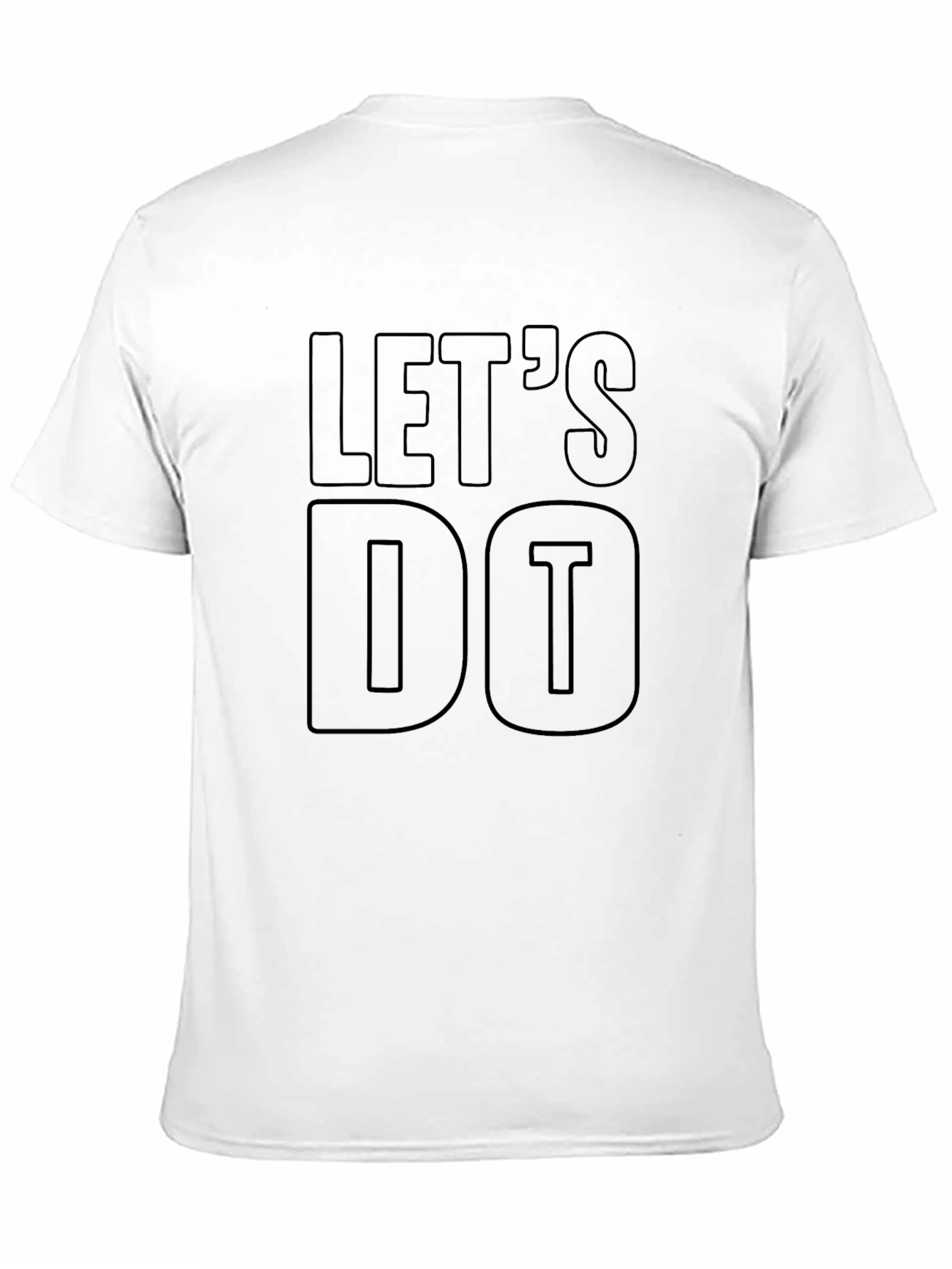 Lets Do It - Black Graphic Tee