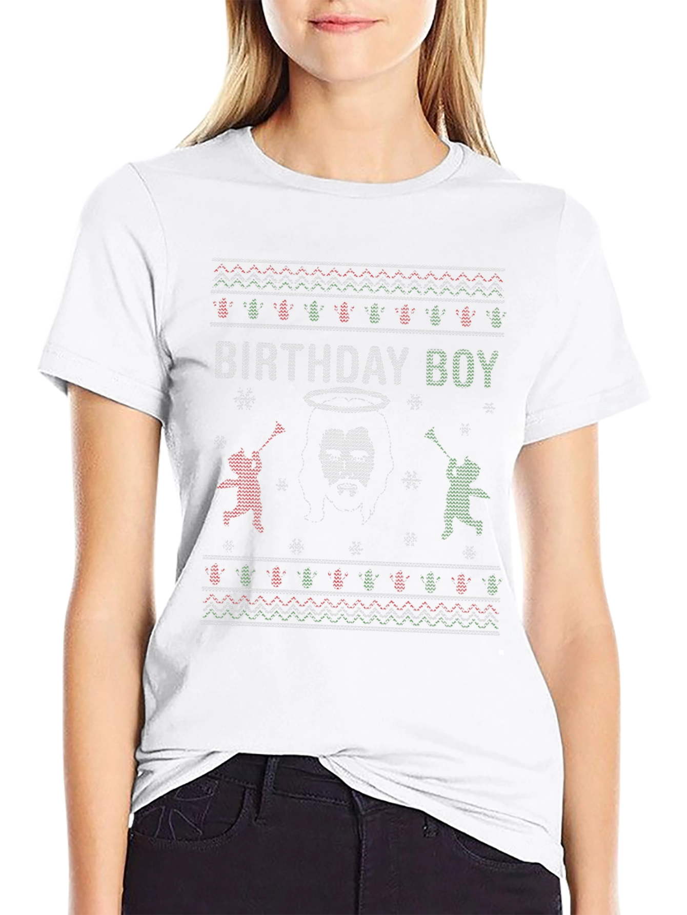 Birthday Boy Ugly Christmas Sweater T-Shirt