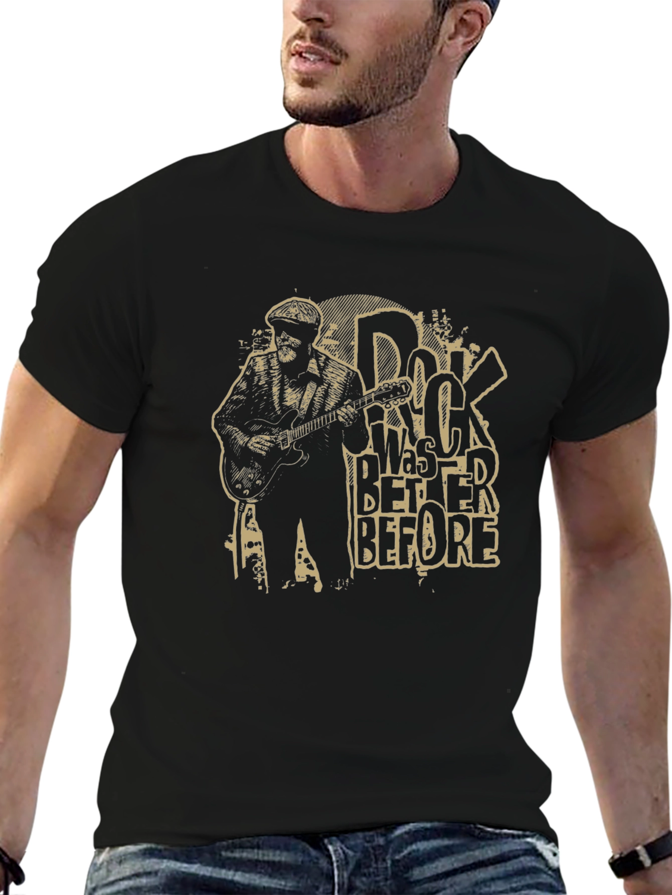 Retro Rock Was Better Before Graphic T-Shirt