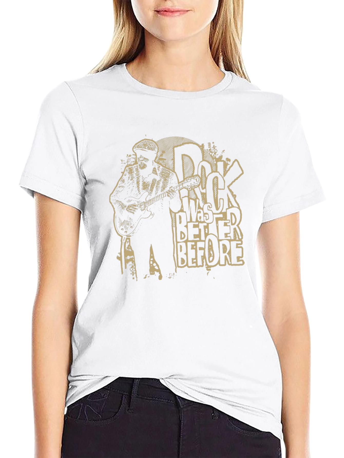 Retro Rock Was Better Before Graphic T-Shirt