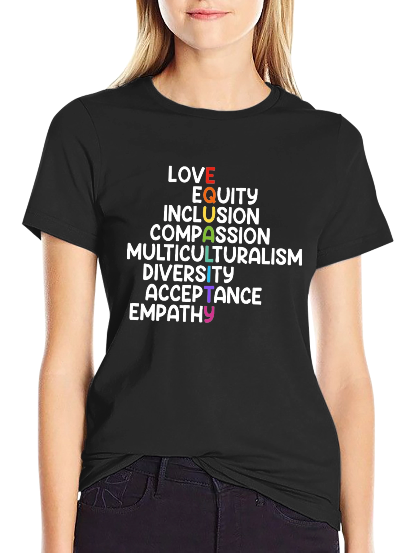 Love Equity Inclusion T-Shirt - Pride LGBTQ
