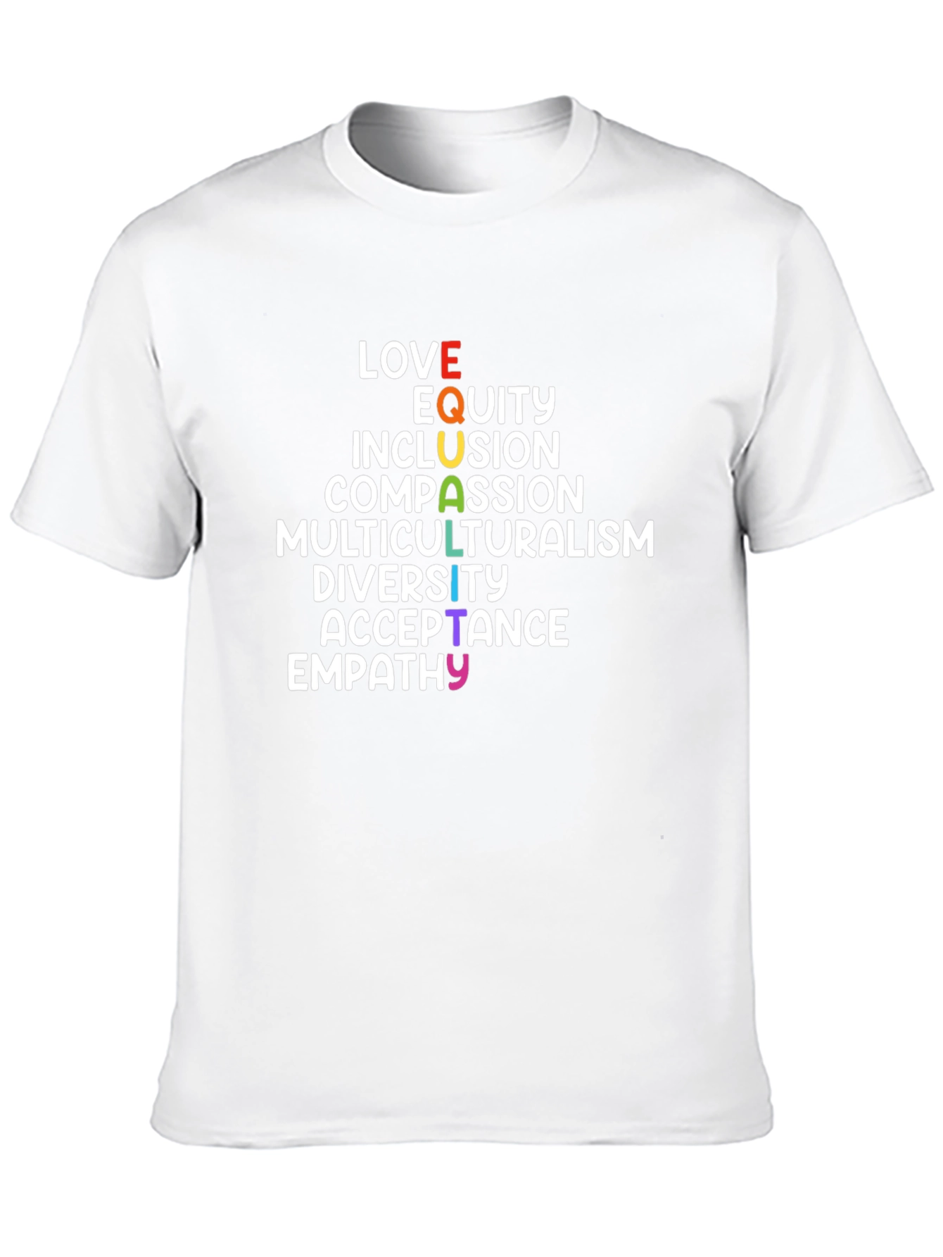 Love Equity Inclusion T-Shirt - Pride LGBTQ