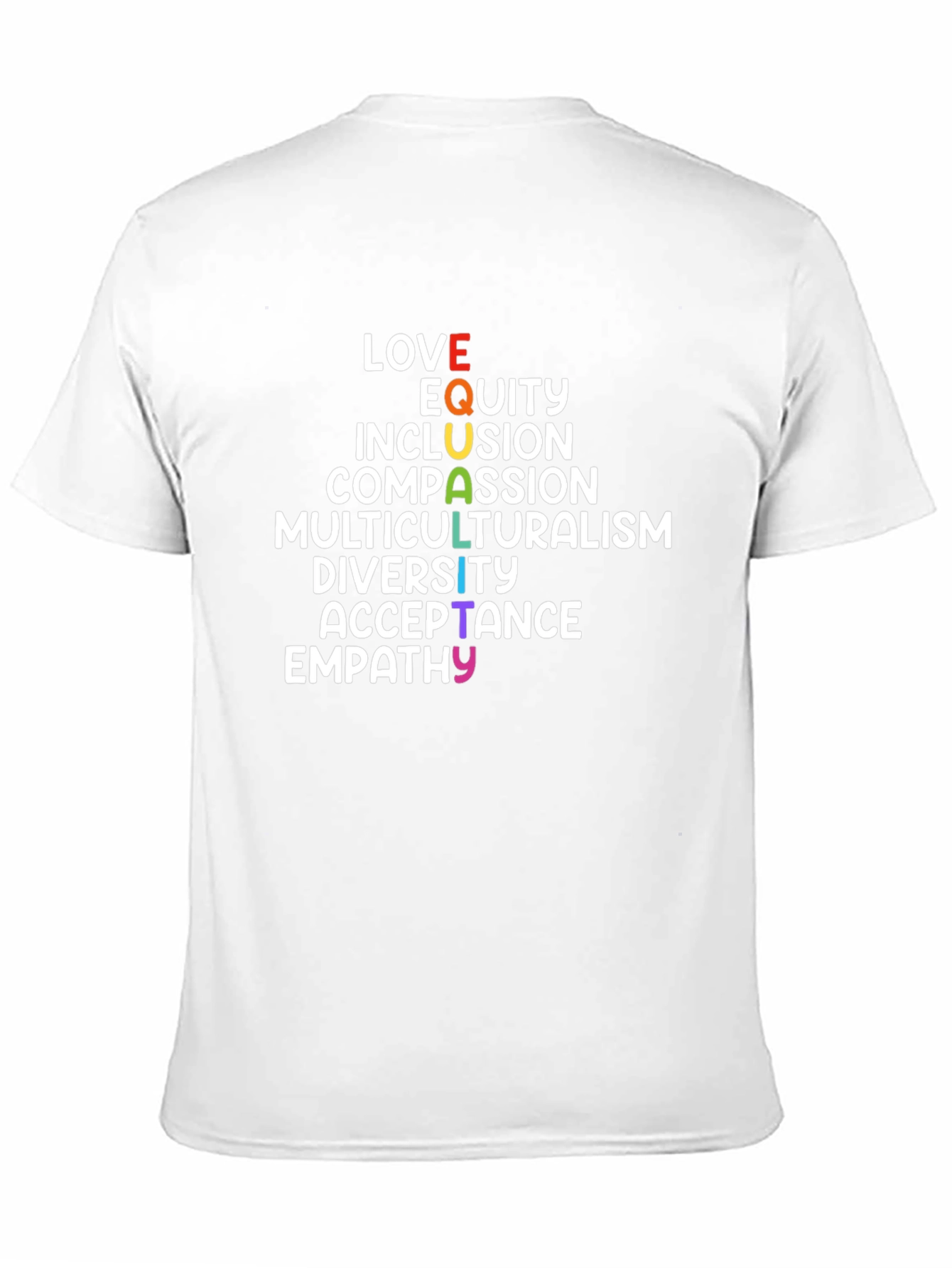 Love Equity Inclusion T-Shirt - Pride LGBTQ