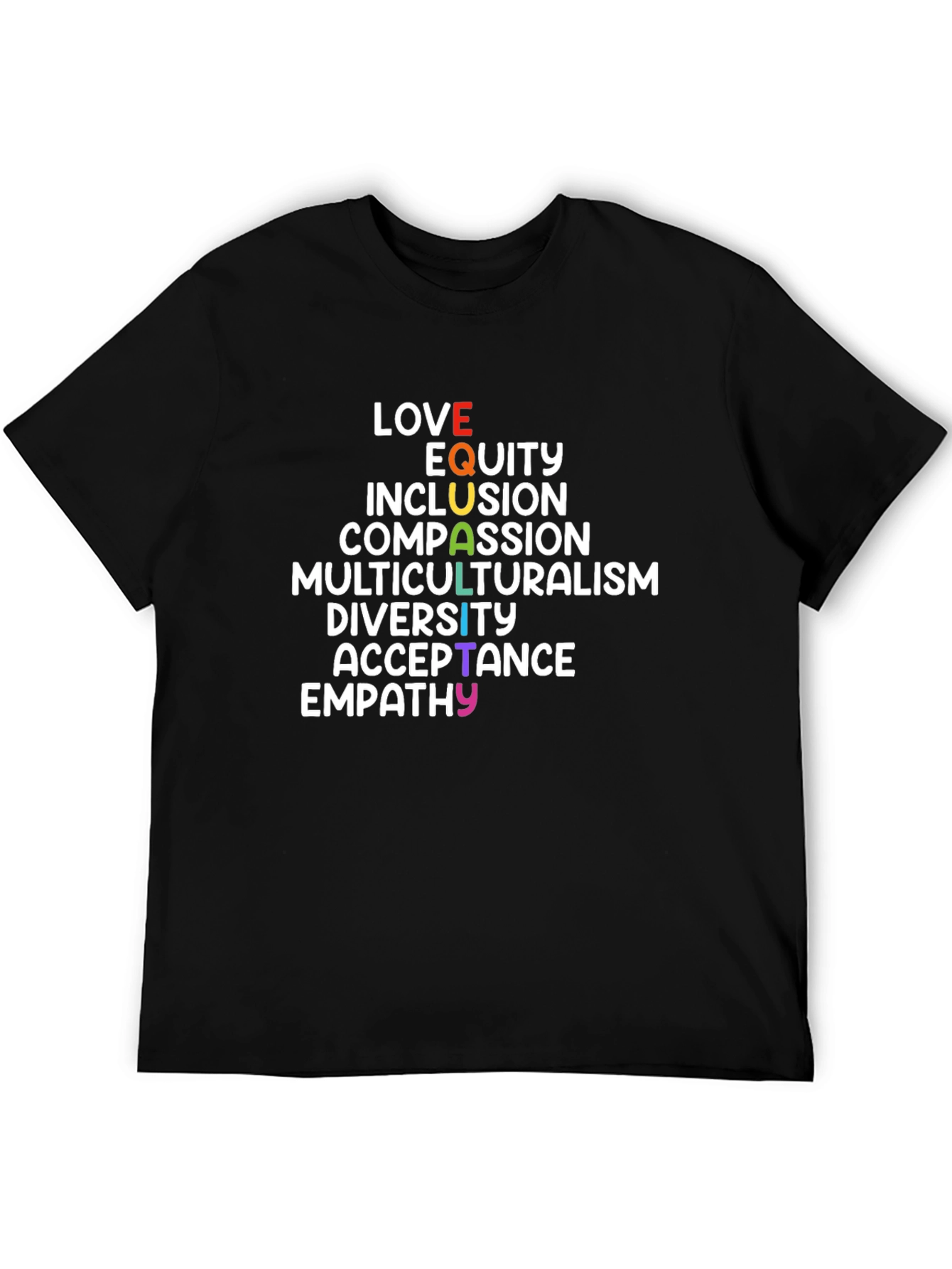 Love Equity Inclusion T-Shirt - Pride LGBTQ