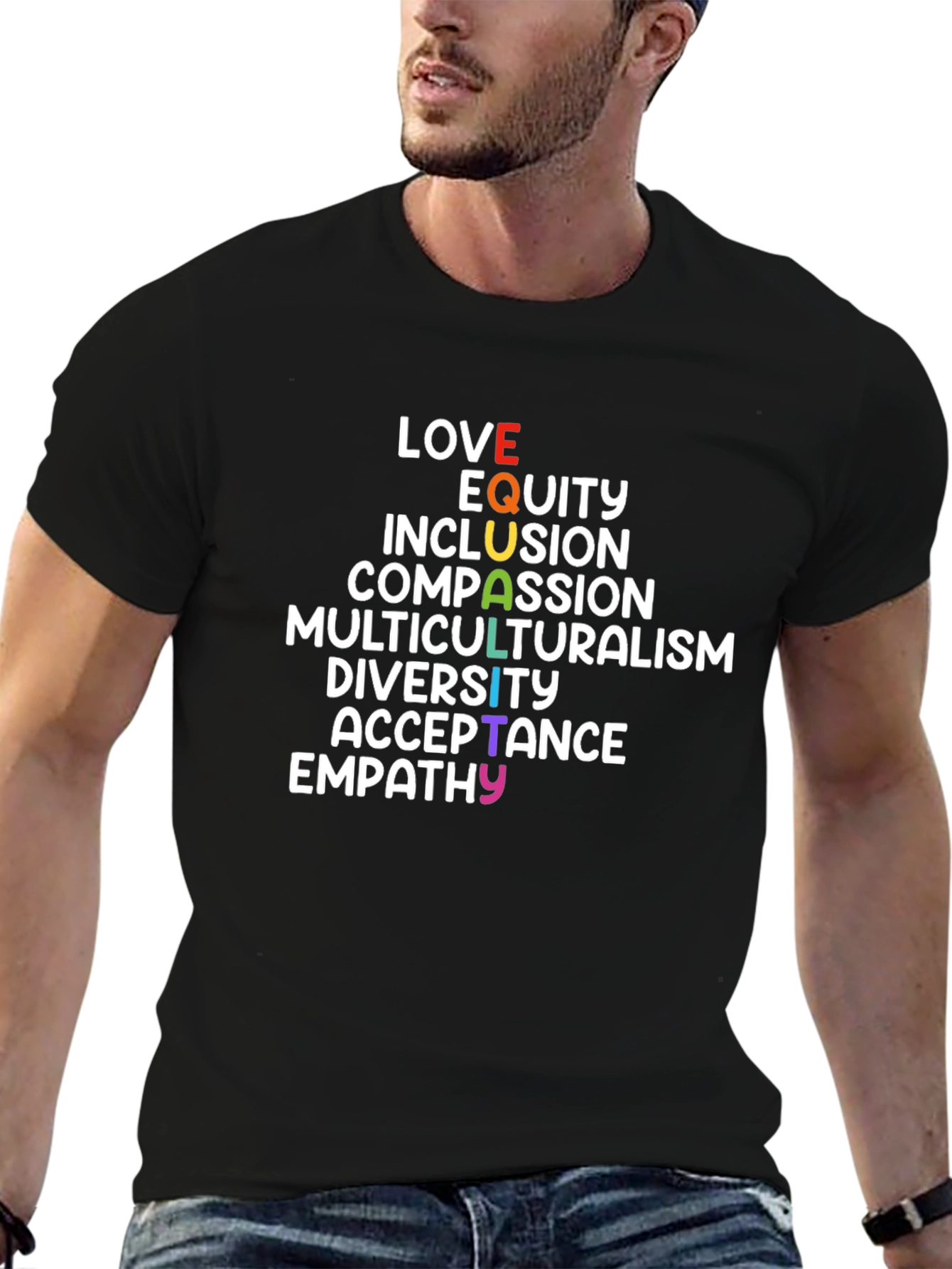 Love Equity Inclusion T-Shirt - Pride LGBTQ