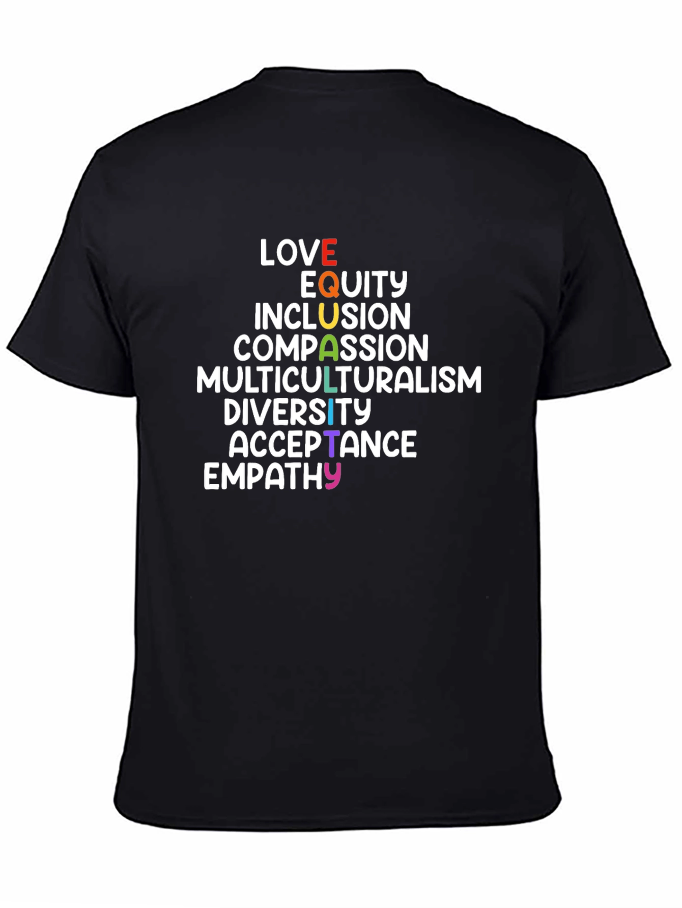 Love Equity Inclusion T-Shirt - Pride LGBTQ