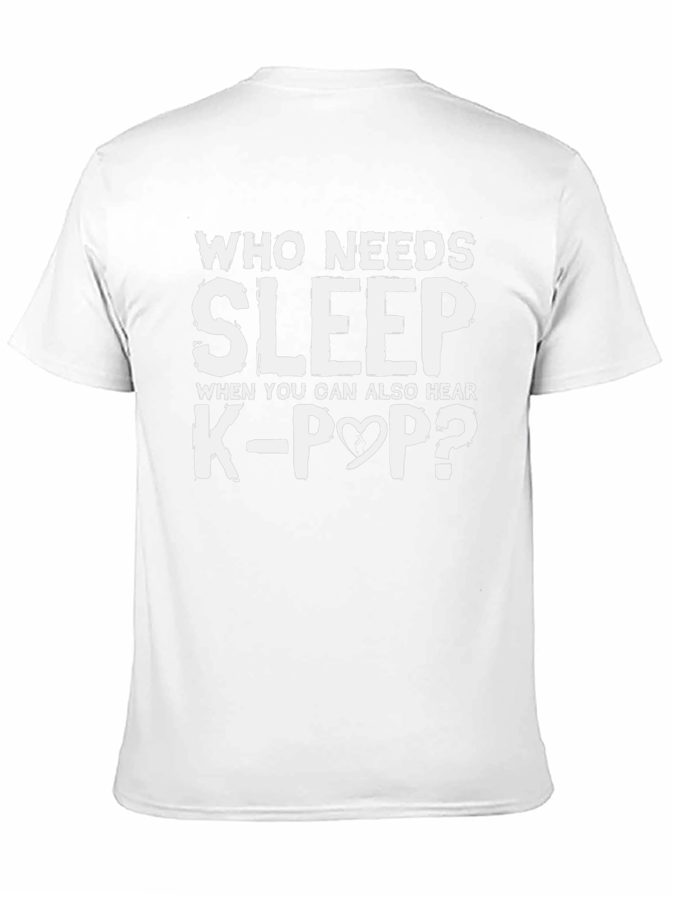 Who Needs Sleep K-Pop T-Shirt