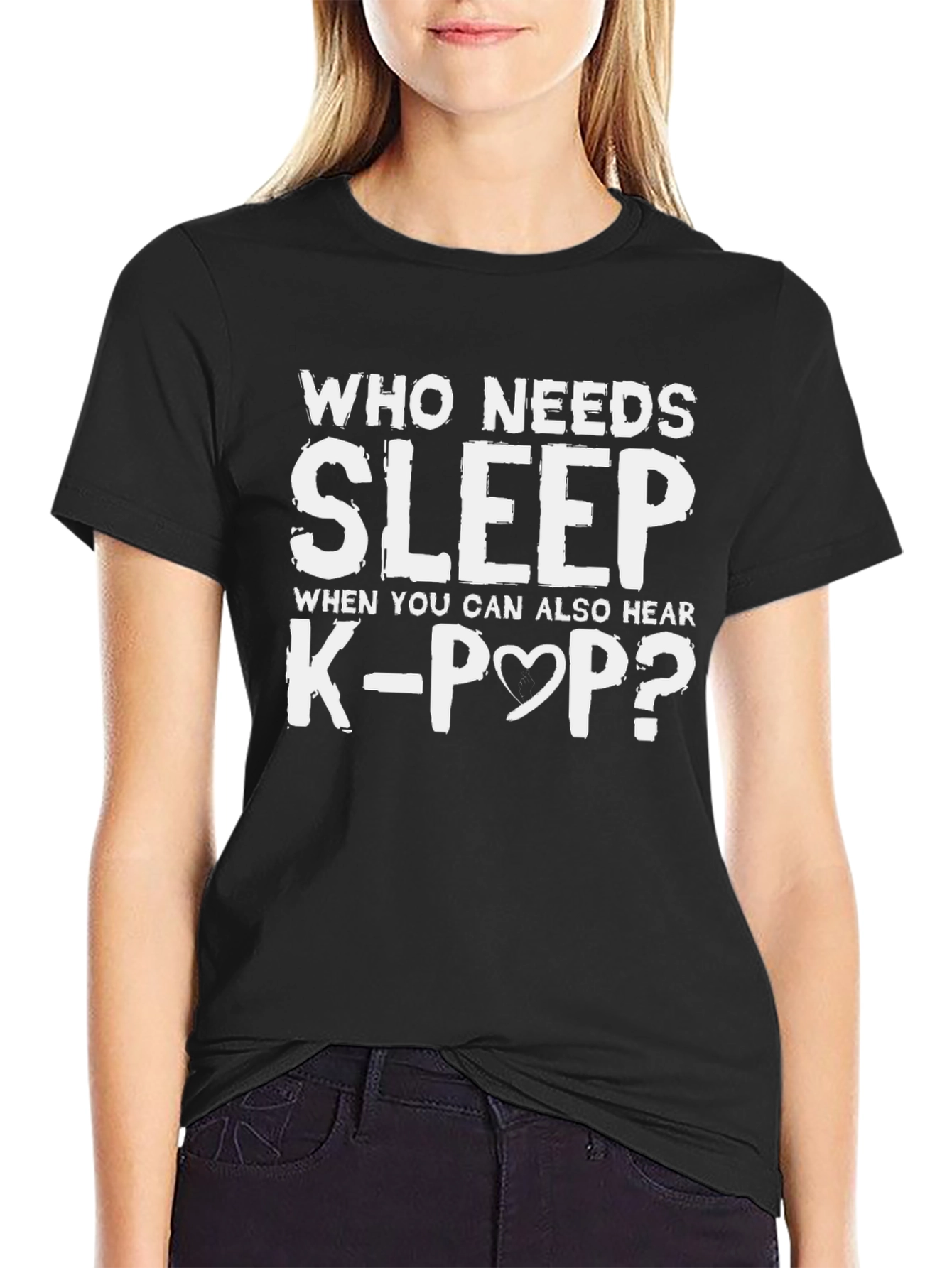 Who Needs Sleep K-Pop T-Shirt
