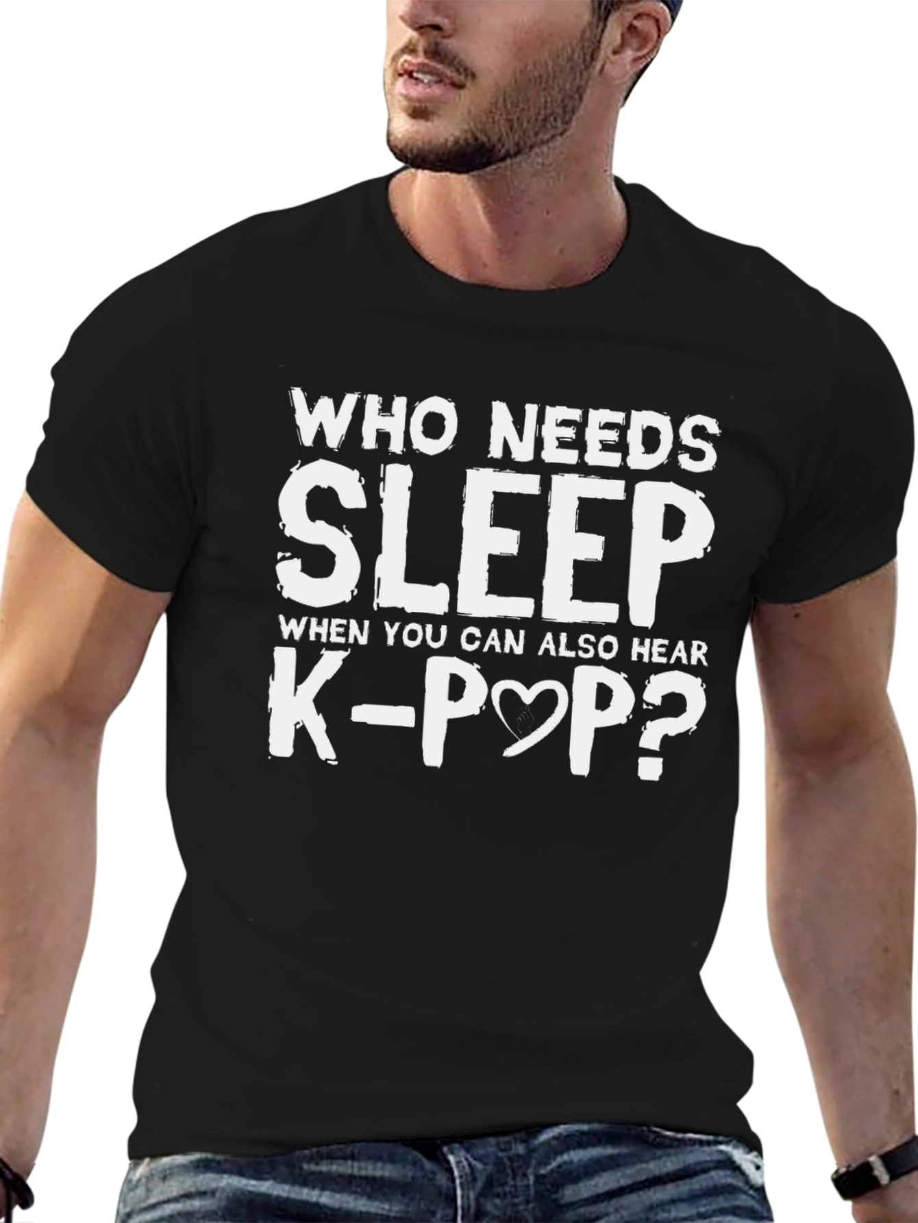 Who Needs Sleep K-Pop T-Shirt