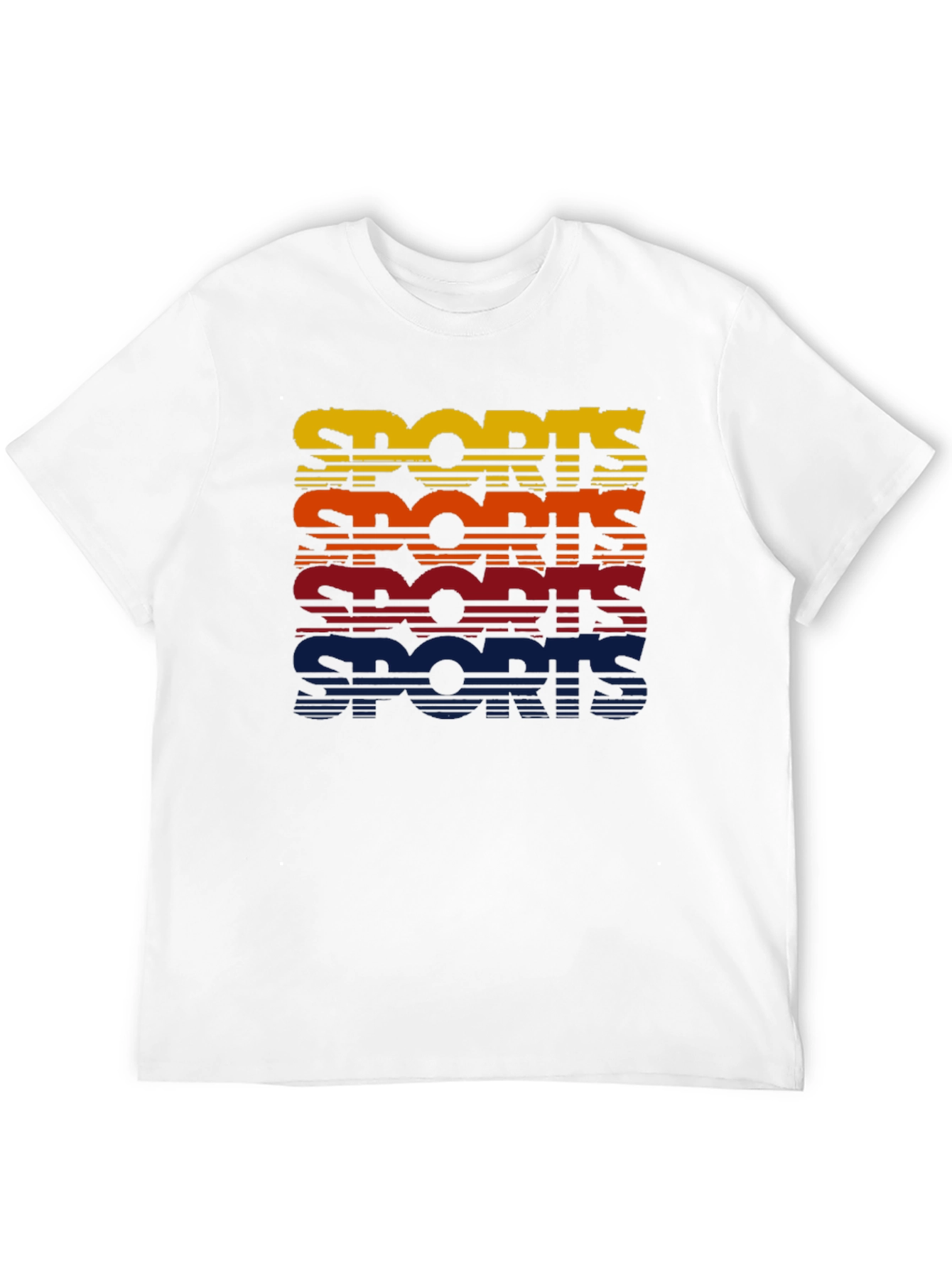 Retro Sports Graphic Tee - Athletic Style
