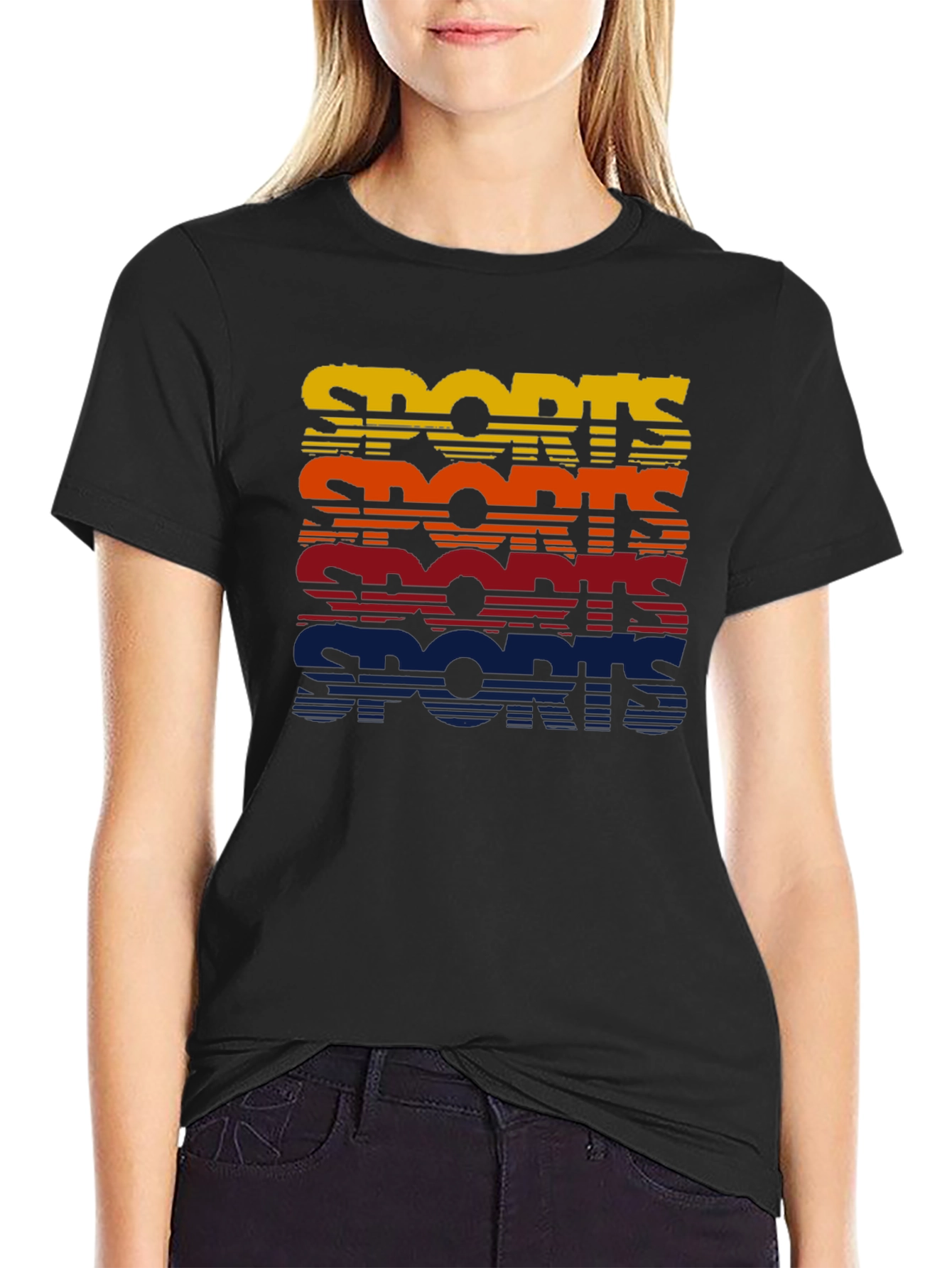 Retro Sports Graphic Tee - Athletic Style