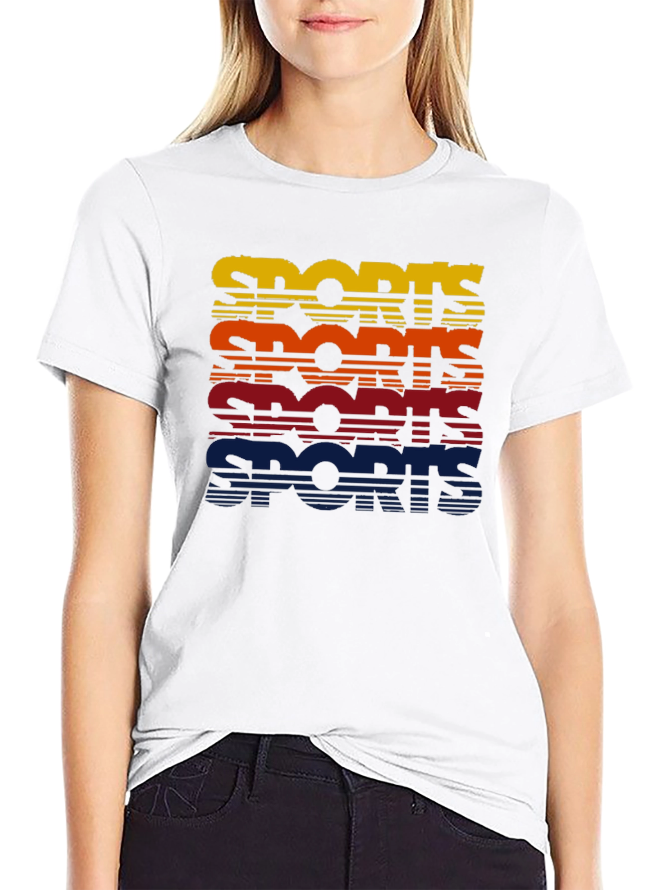 Retro Sports Graphic Tee - Athletic Style