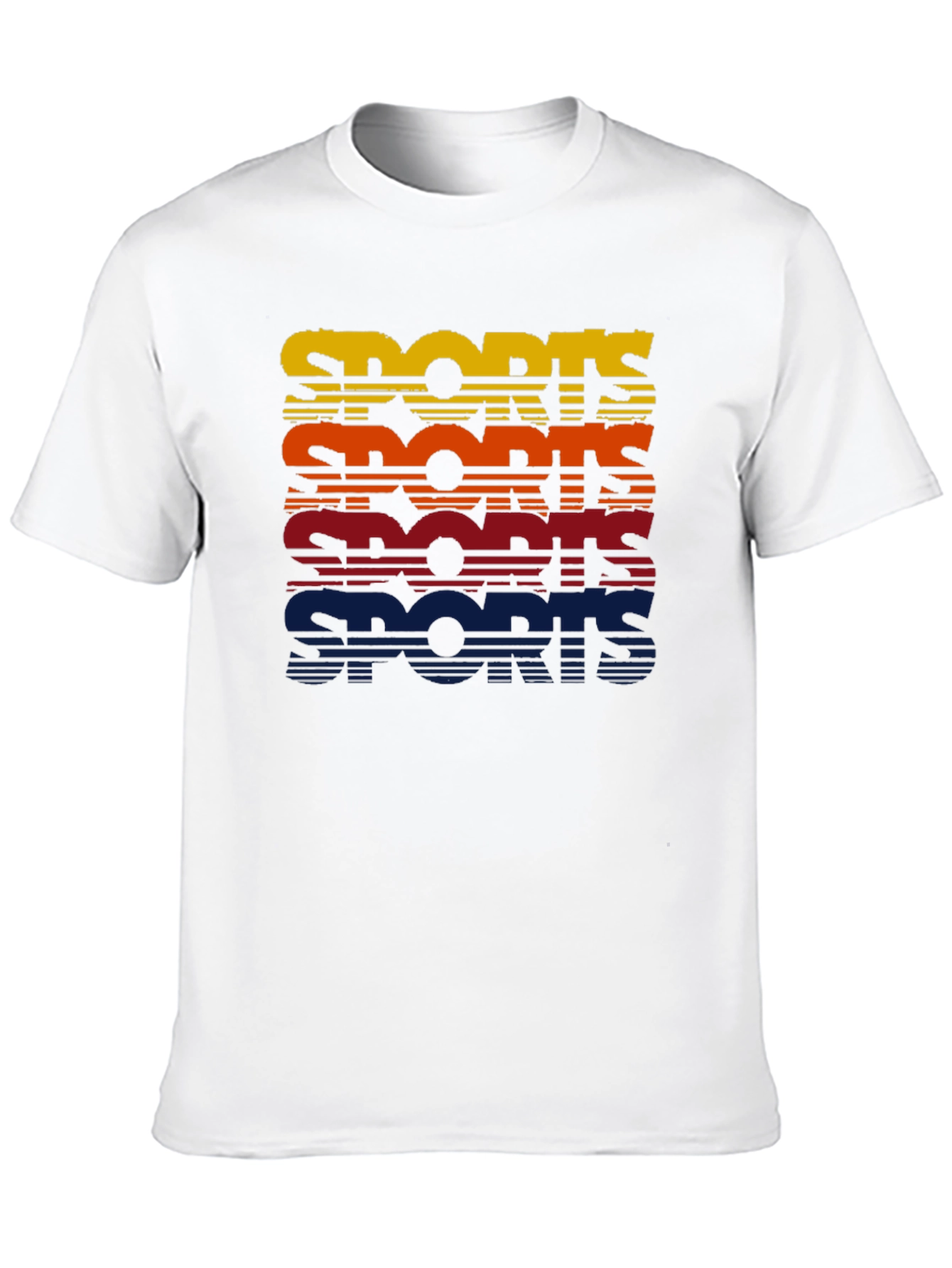 Retro Sports Graphic Tee - Athletic Style