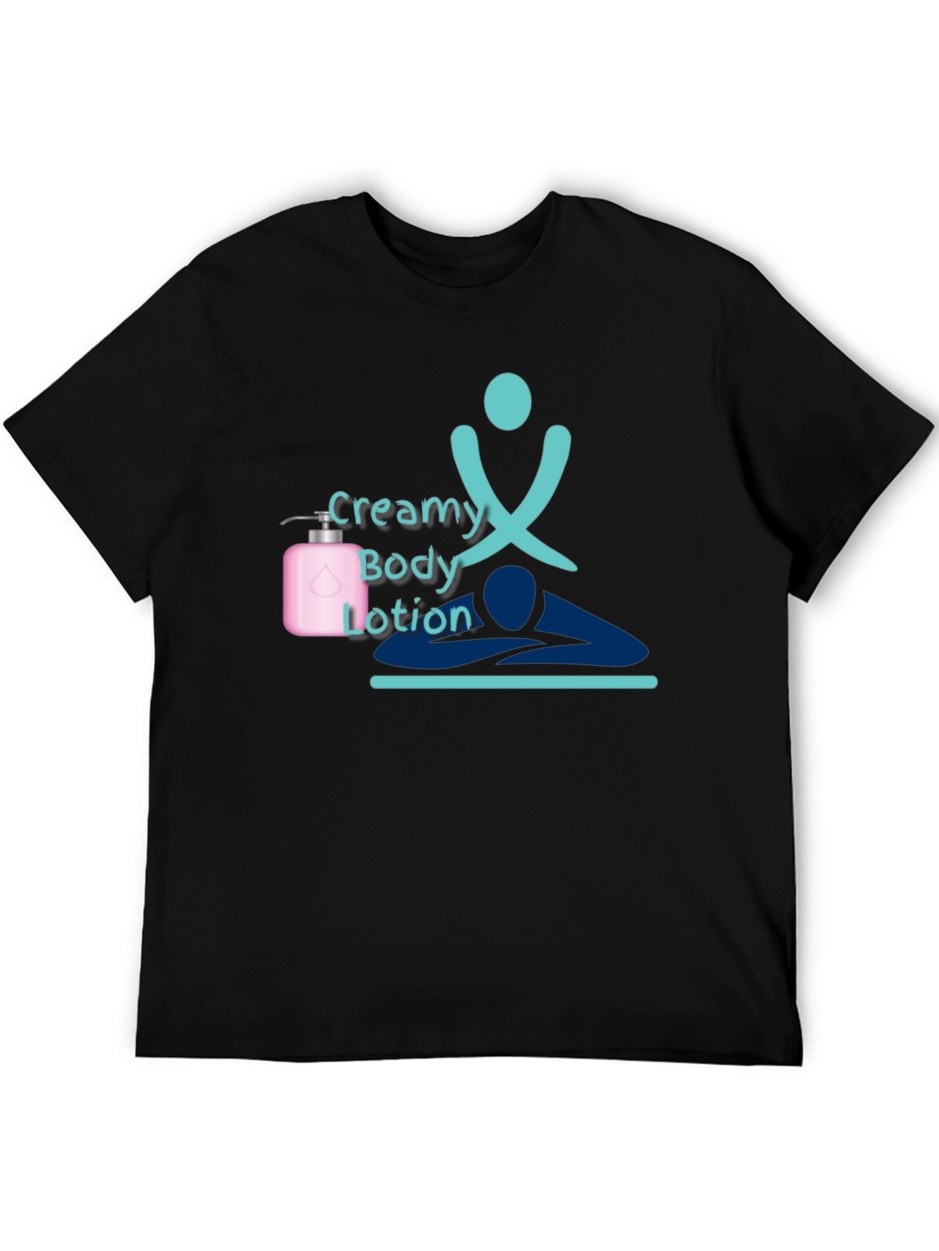 Creamy Body Lotion T-Shirt Spa Relaxation Design