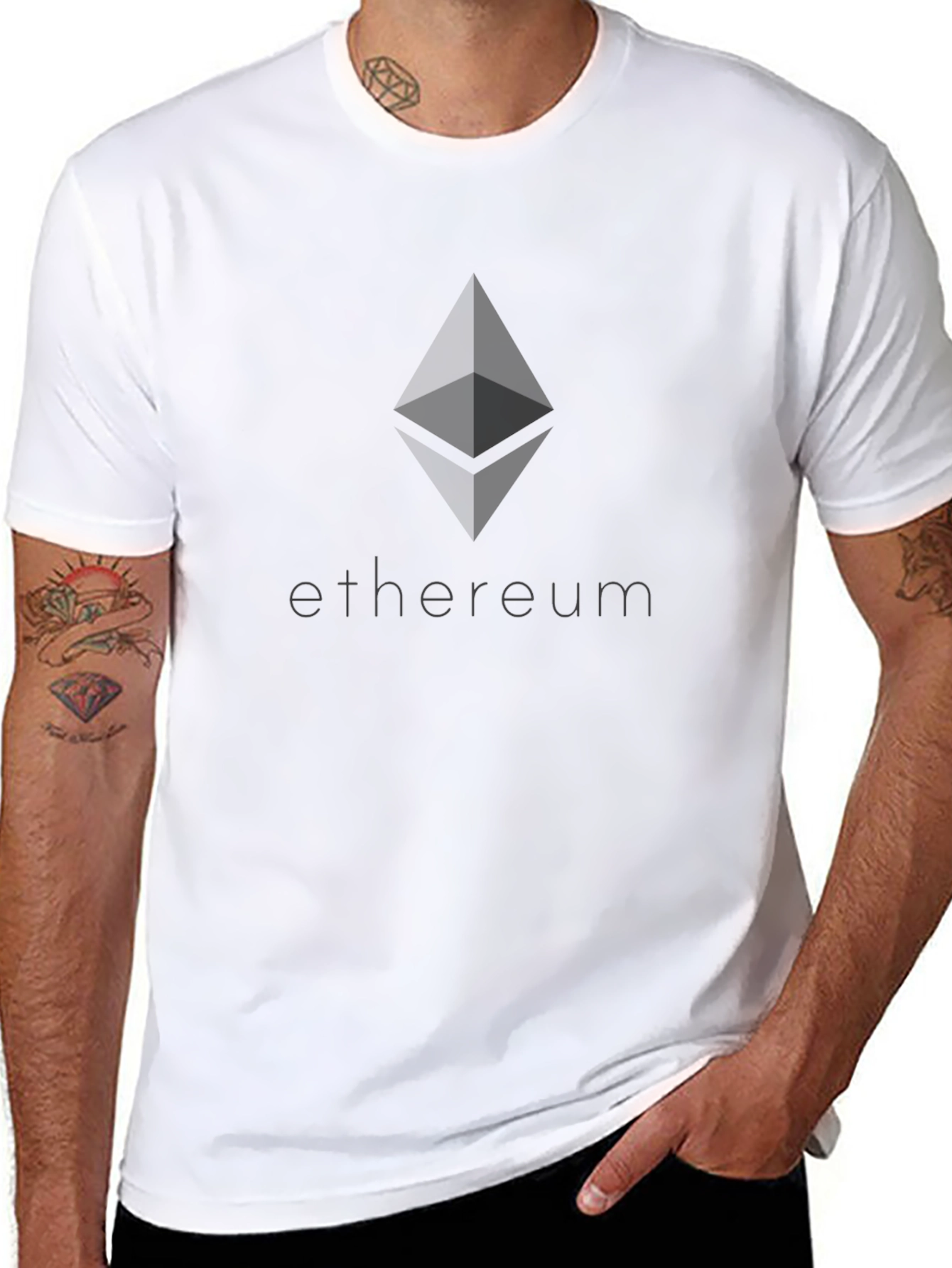 Ethereum Crypto Black T-Shirt