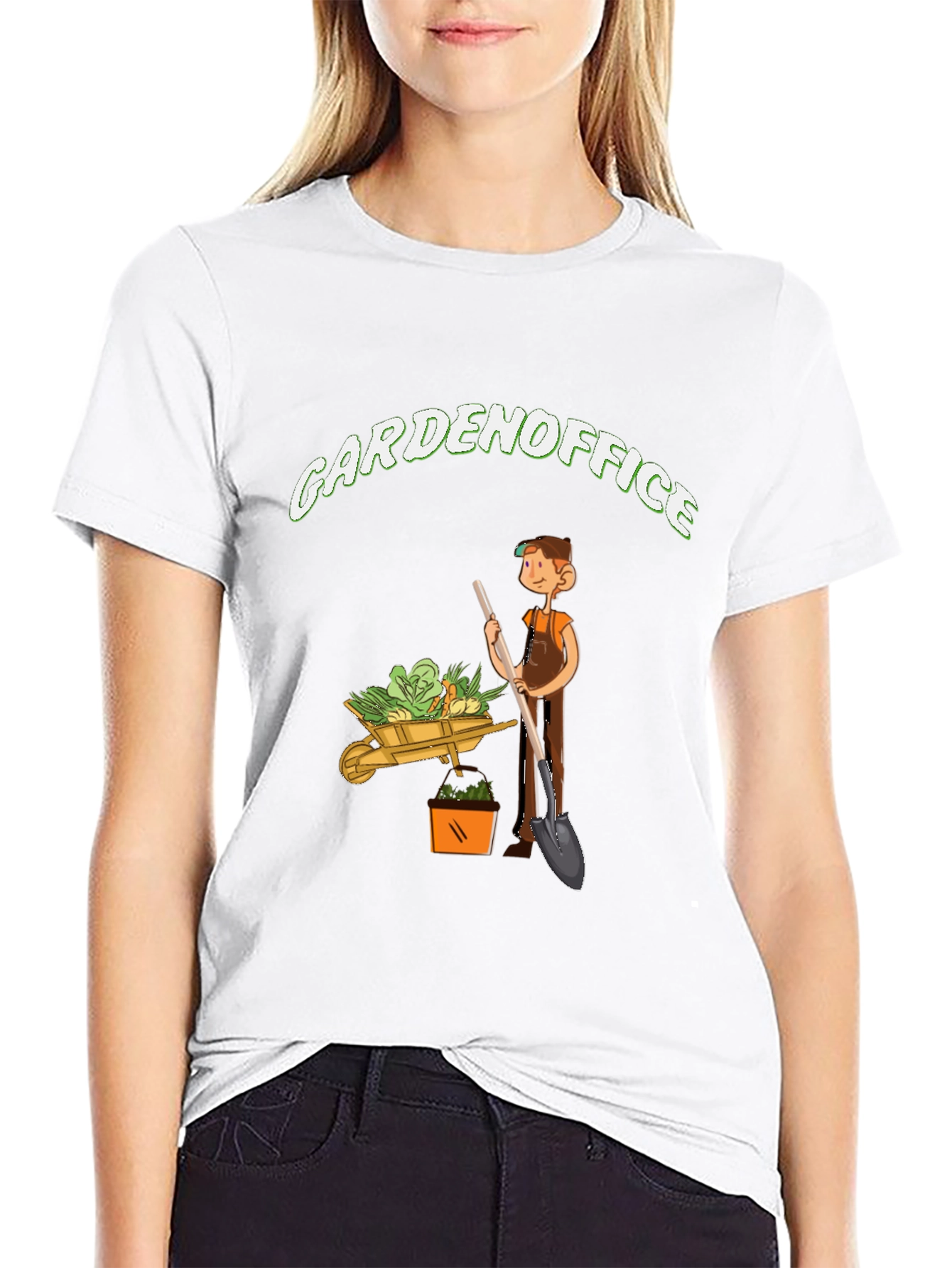 Garden Office T-Shirt - Gardening Humor Tee