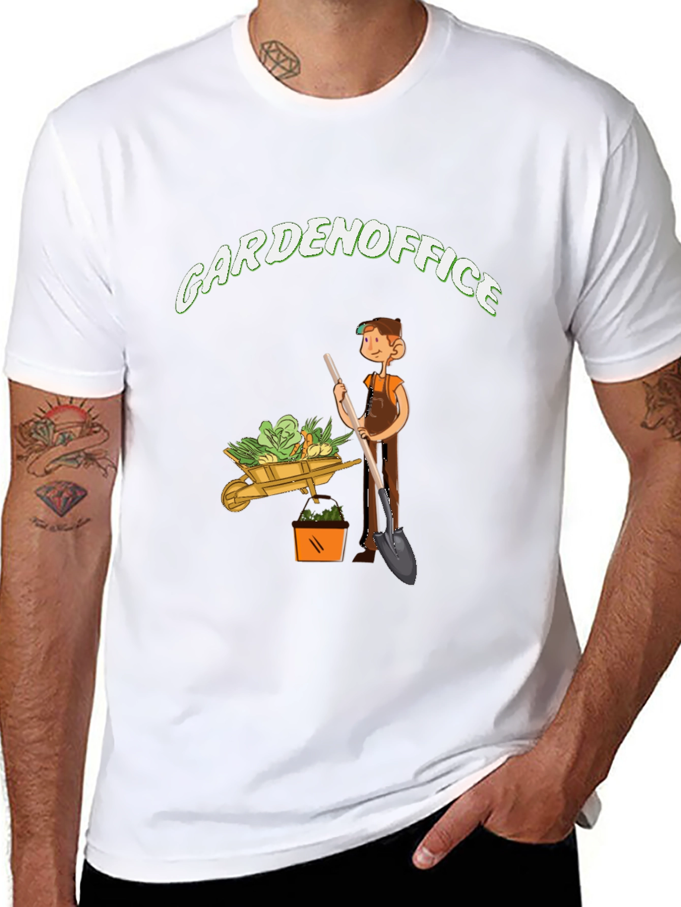 Garden Office T-Shirt - Gardening Humor Tee