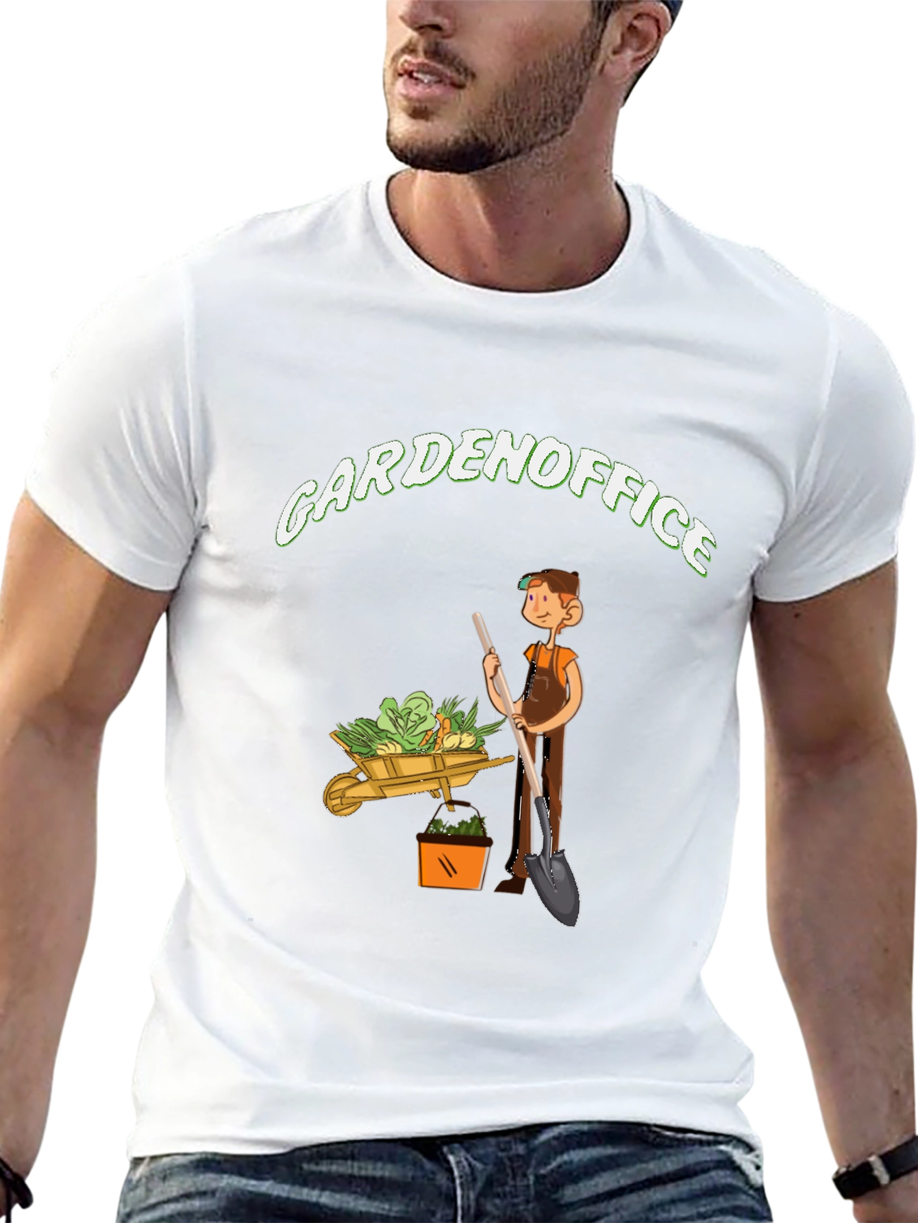 Garden Office T-Shirt - Gardening Humor Tee