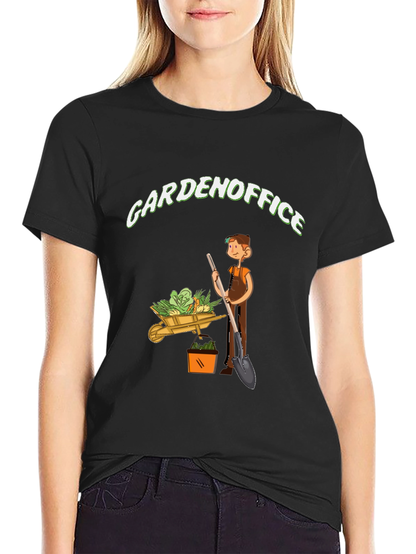 Garden Office T-Shirt - Gardening Humor Tee