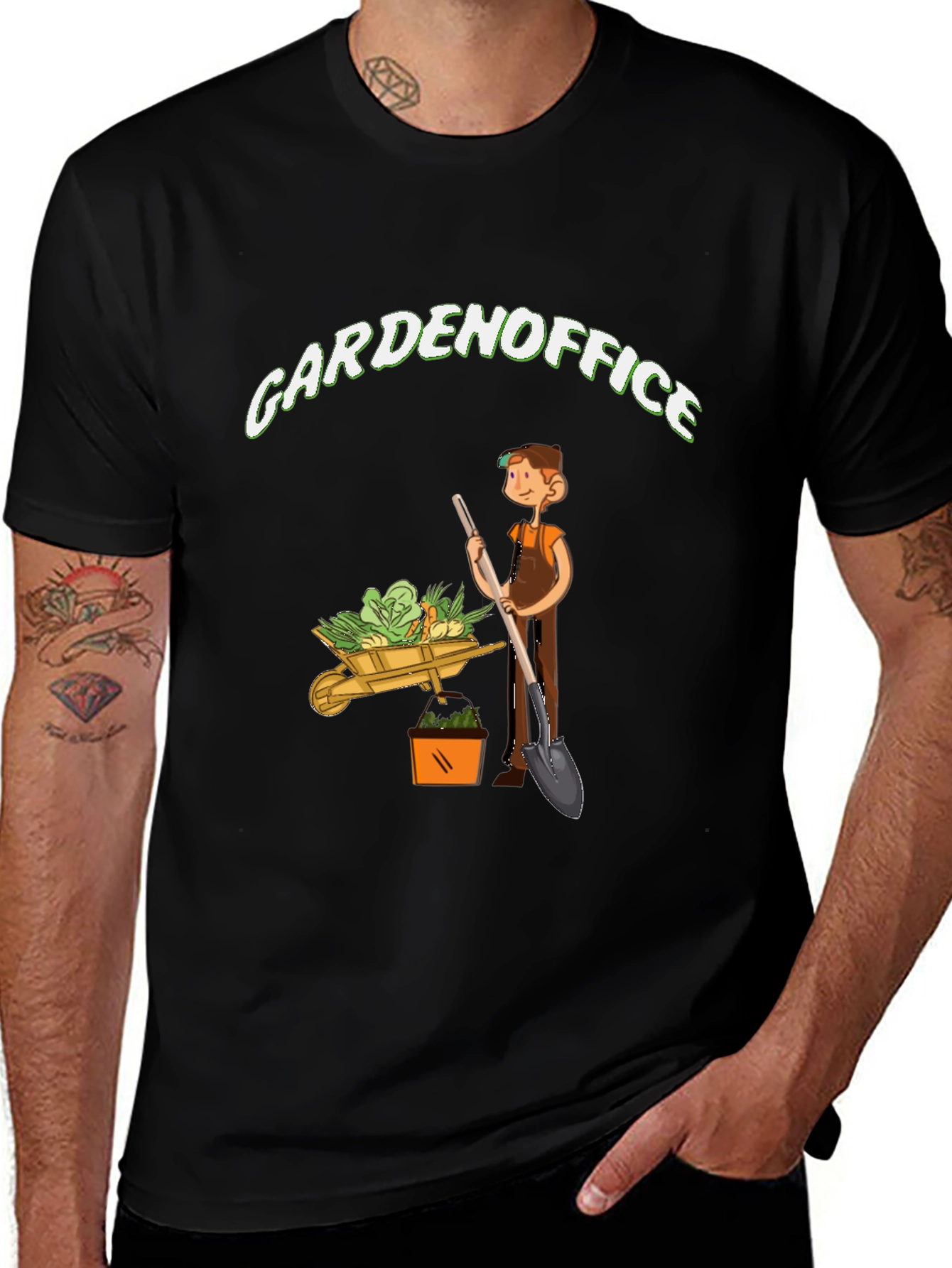 Garden Office T-Shirt - Gardening Humor Tee