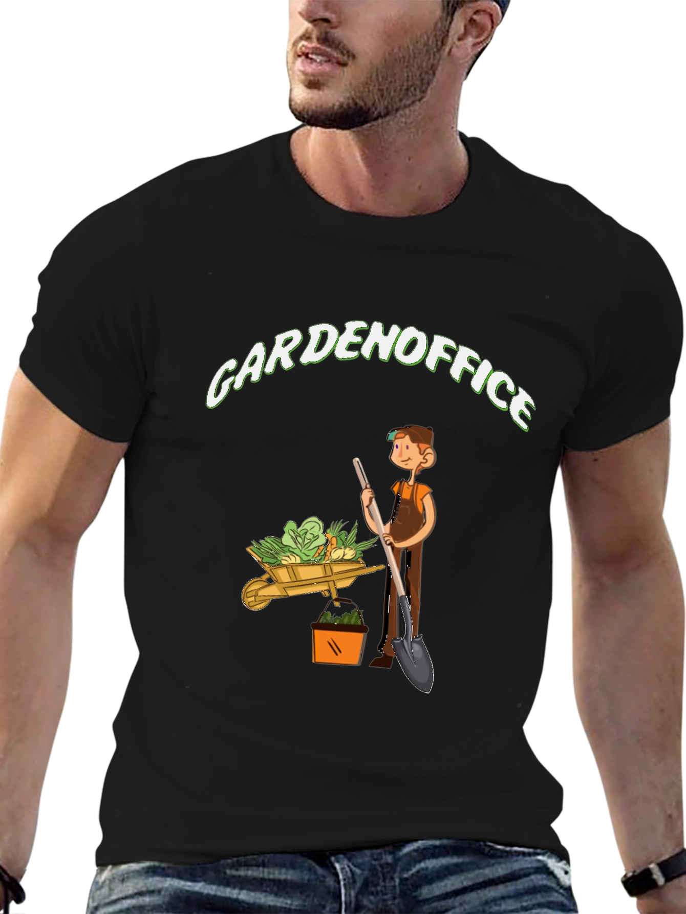 Garden Office T-Shirt - Gardening Humor Tee