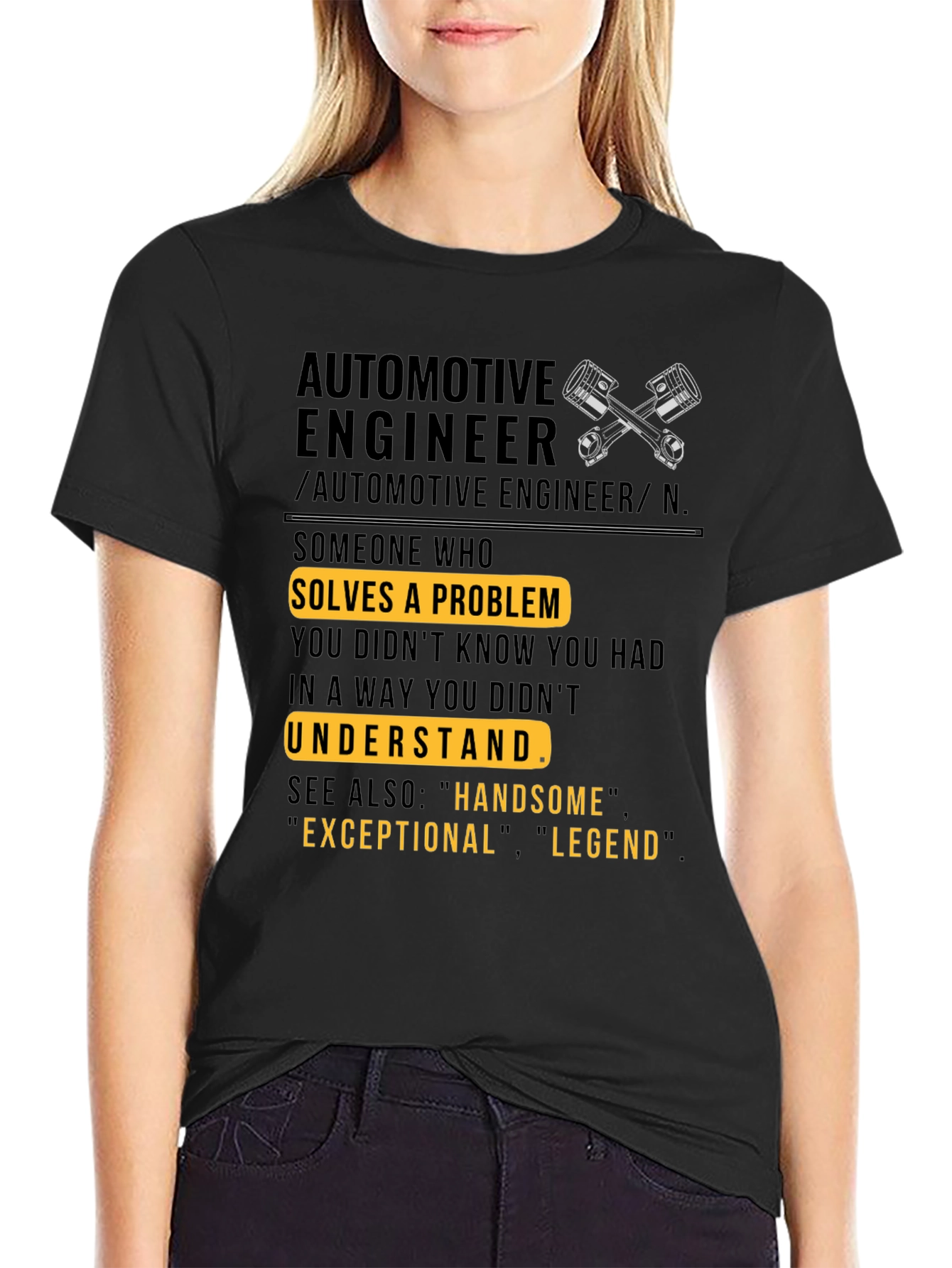 Automotive Engineer Definition T-Shirt