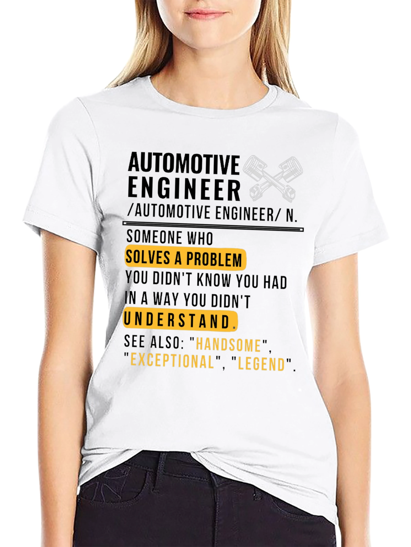 Automotive Engineer Definition T-Shirt
