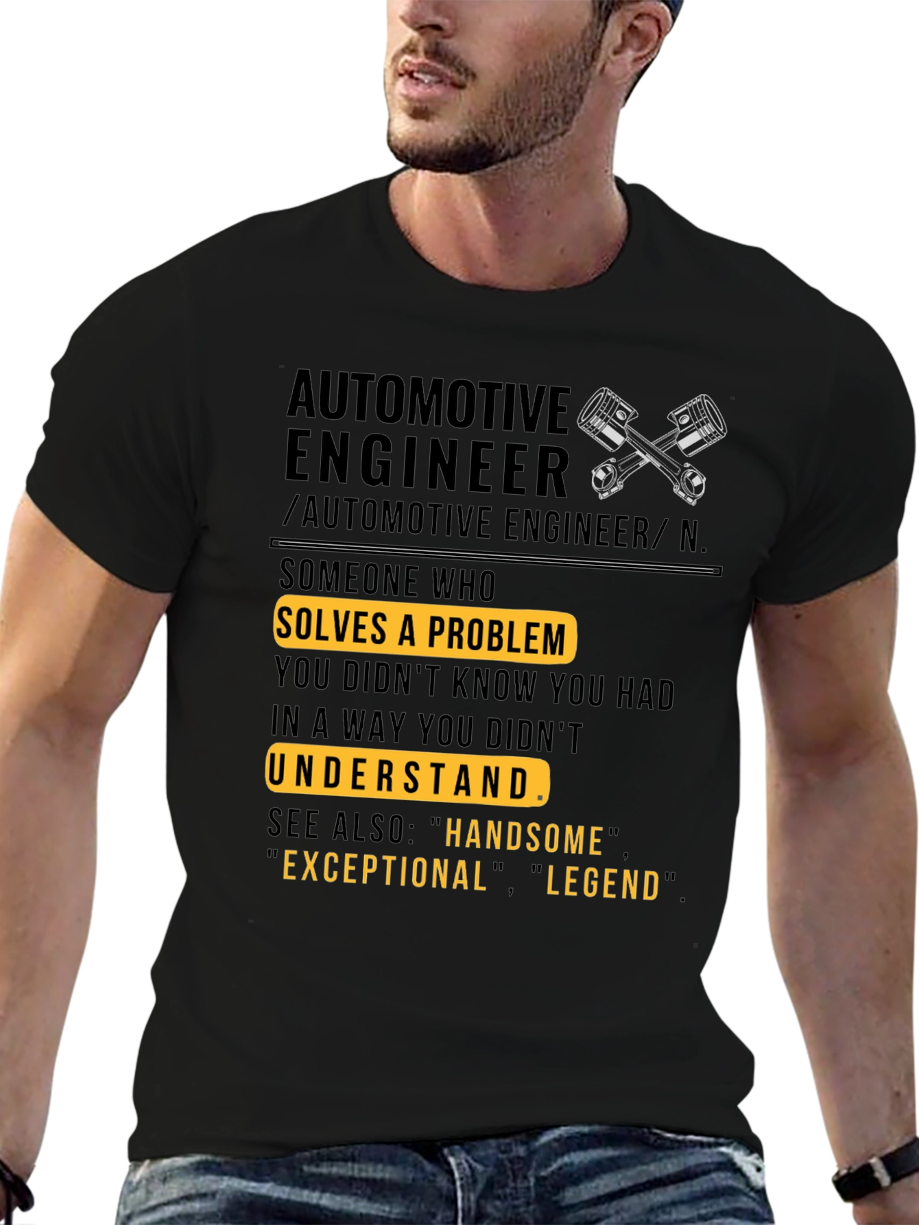 Automotive Engineer Definition T-Shirt