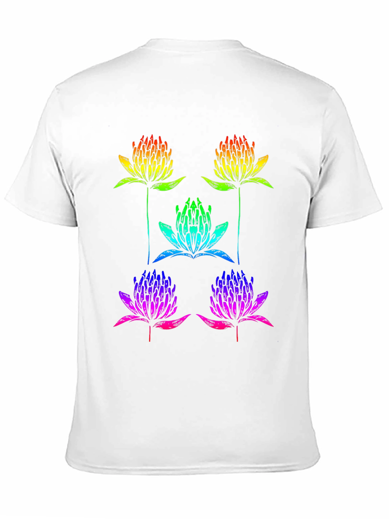 Rainbow Flower Graphic Tee