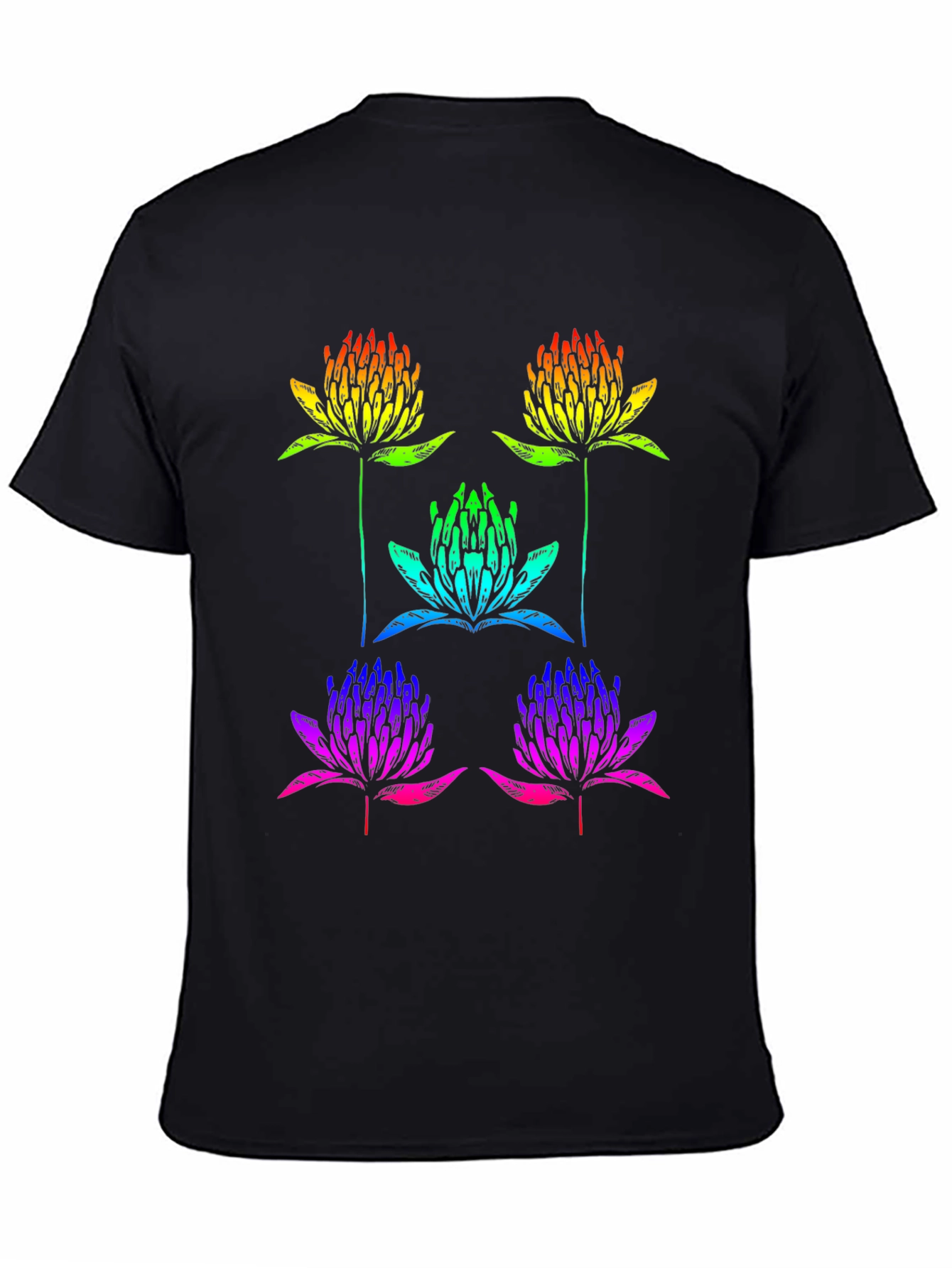 Rainbow Flower Graphic Tee