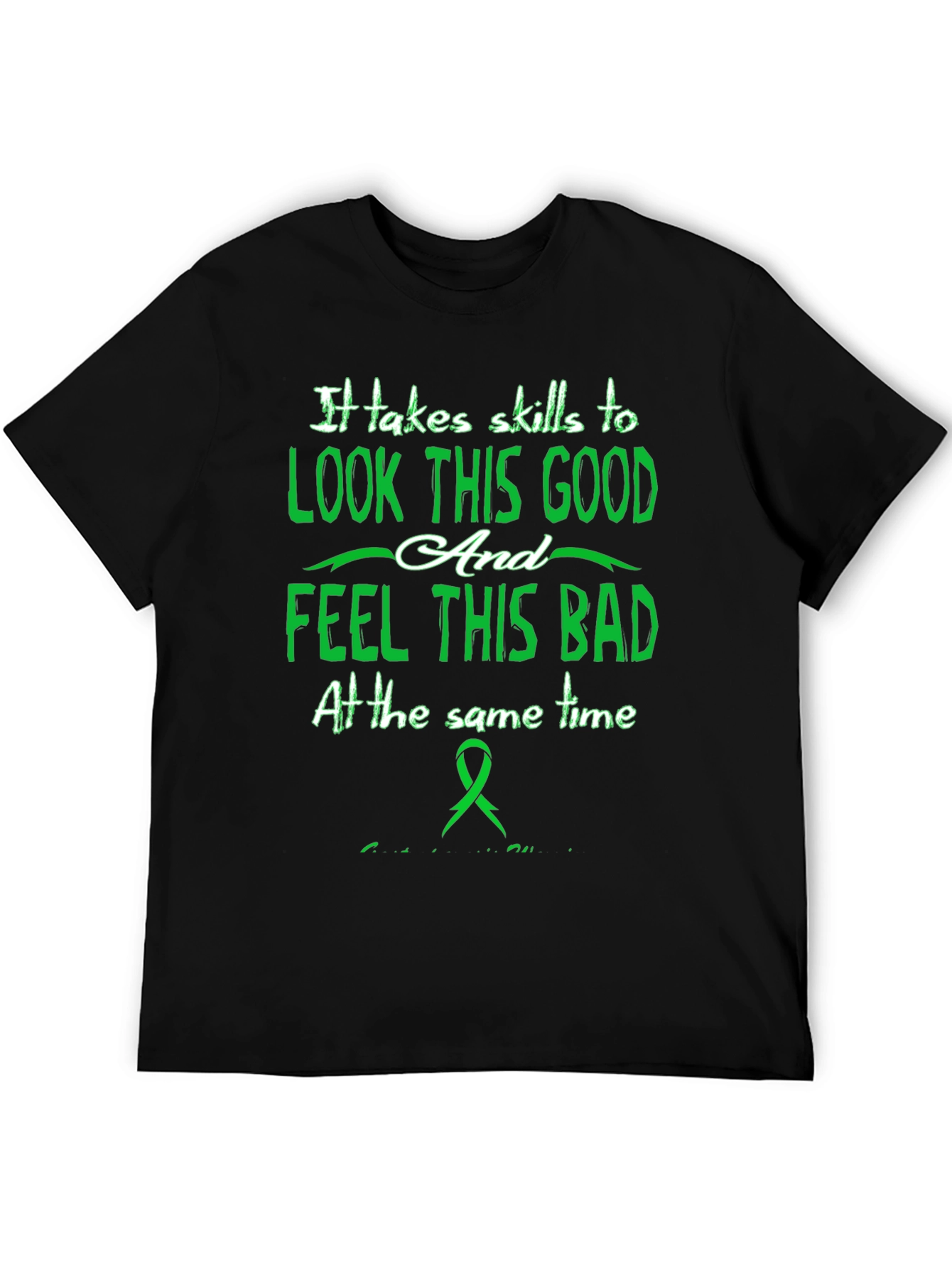 Skills To Look This Good Black T-Shirt