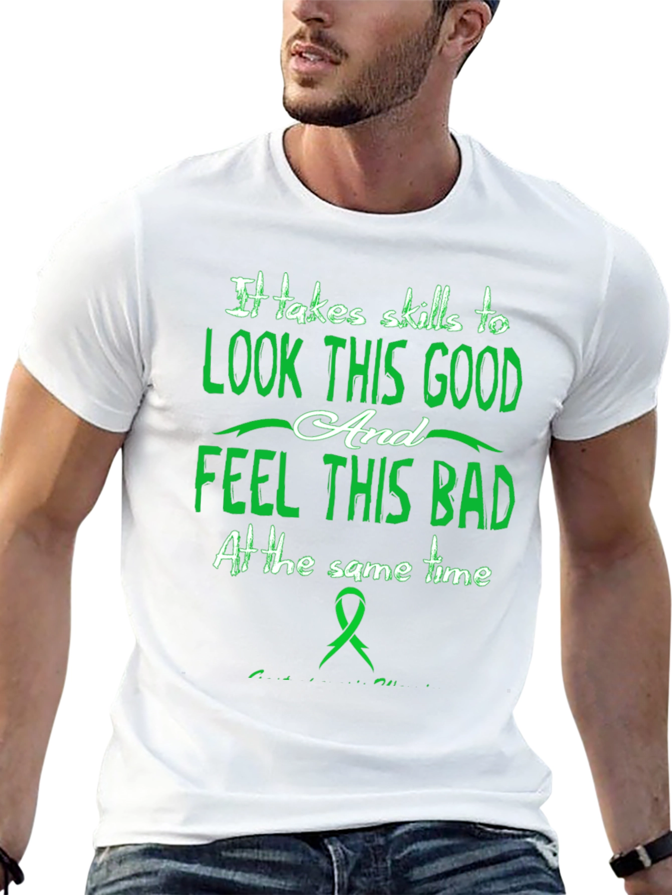 Skills To Look This Good Black T-Shirt