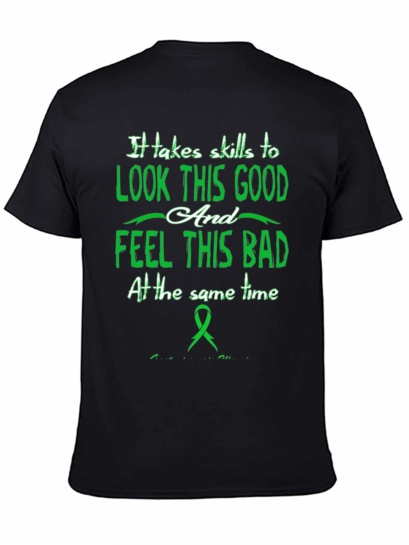 Skills To Look This Good Black T-Shirt
