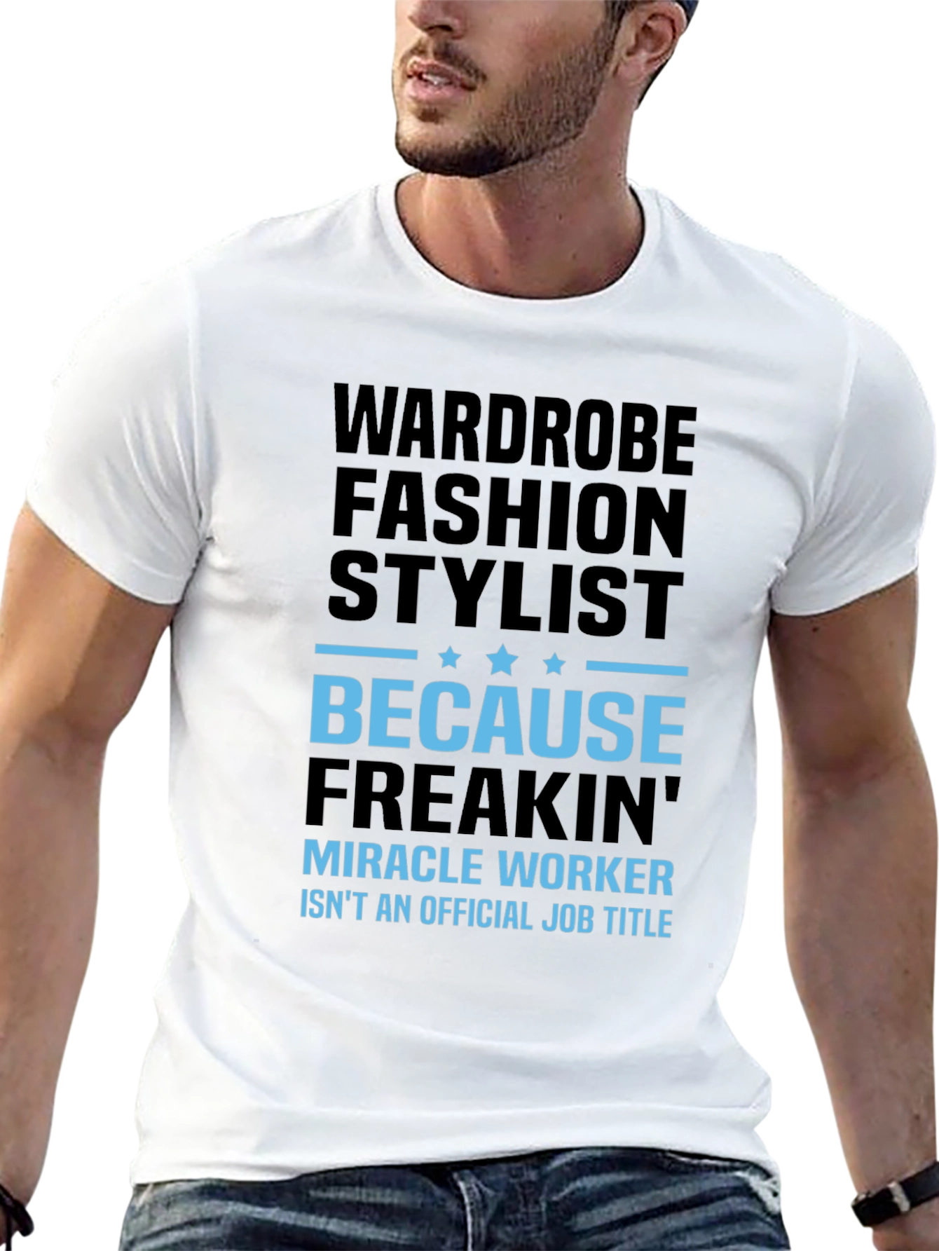 Wardrobe Fashion Stylist Black T-Shirt