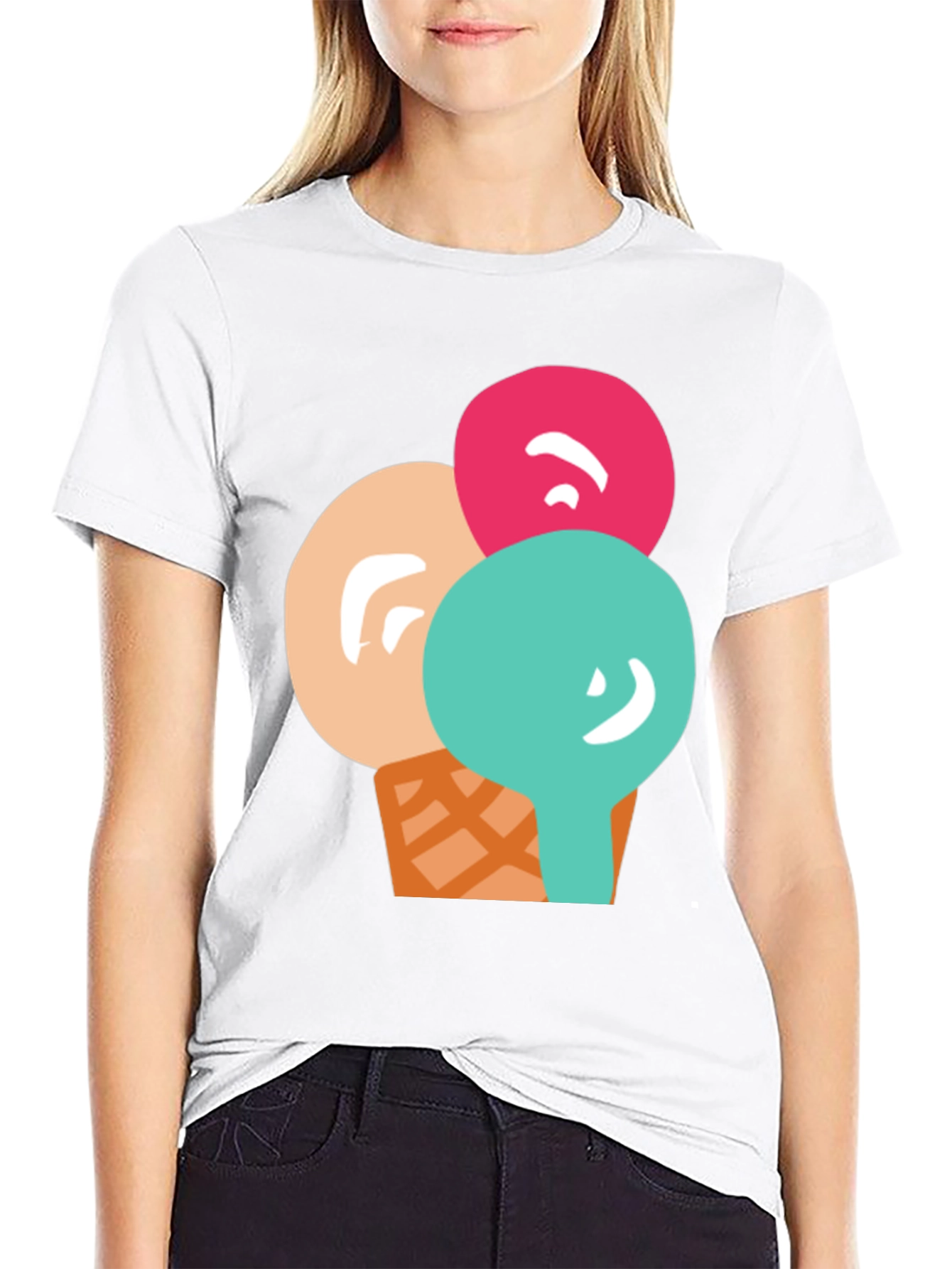 Ice Cream Graphic Tee - Stylish Casual Wear