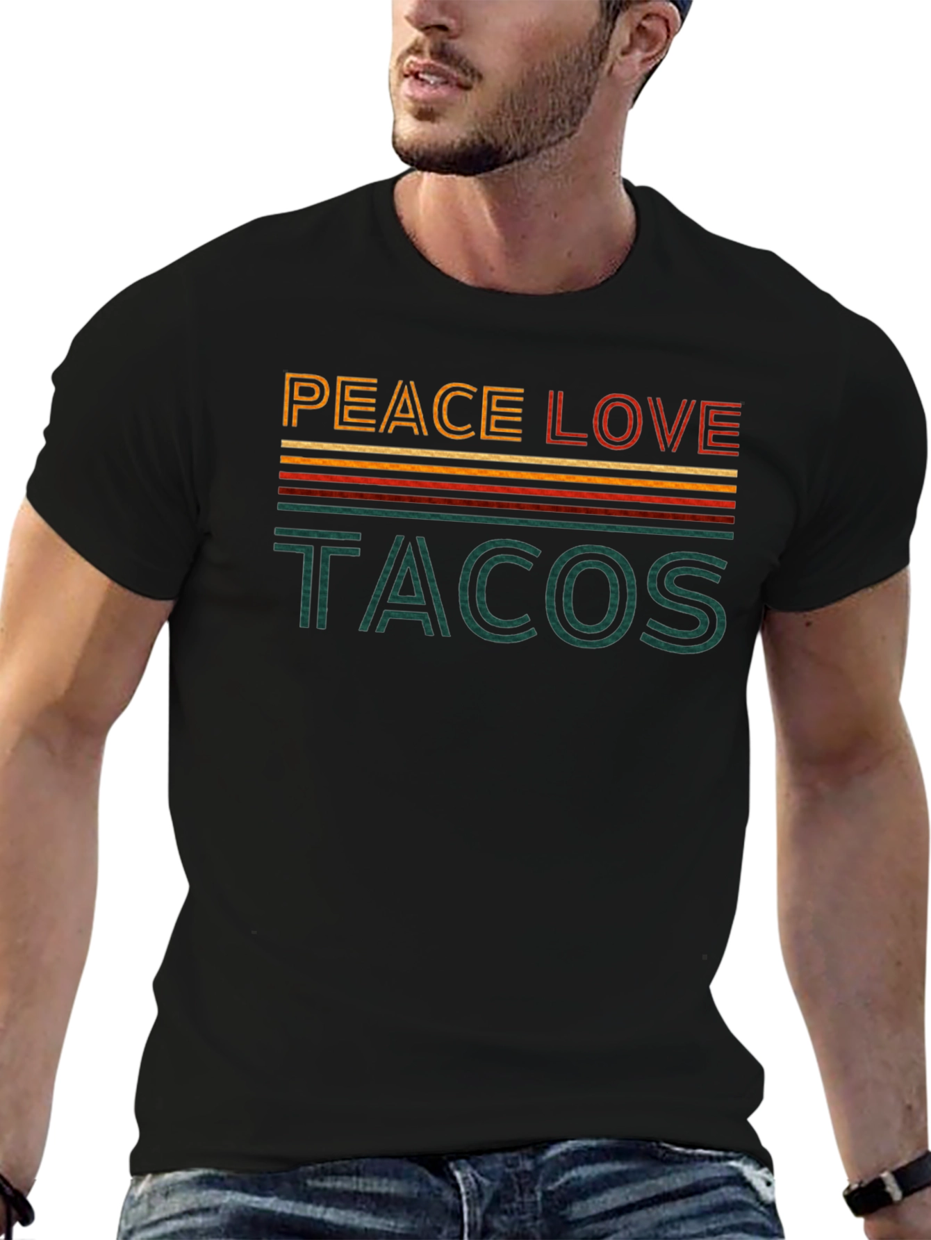 Peace Love Tacos Graphic Tee