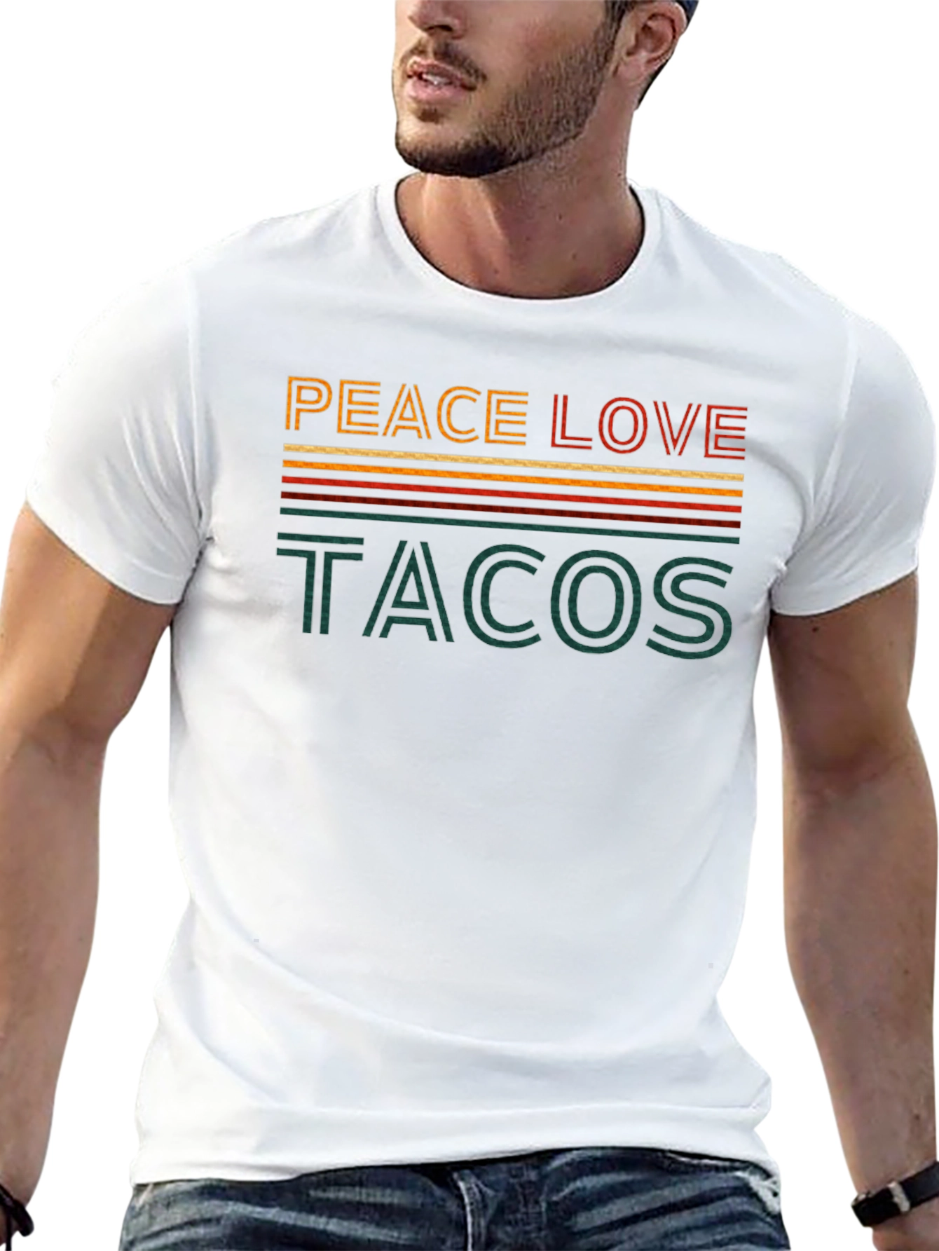 Peace Love Tacos Graphic Tee