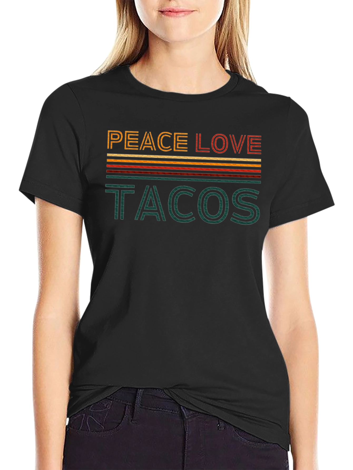 Peace Love Tacos Graphic Tee