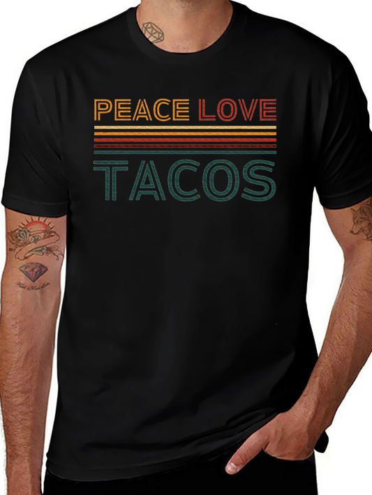 Peace Love Tacos Graphic Tee
