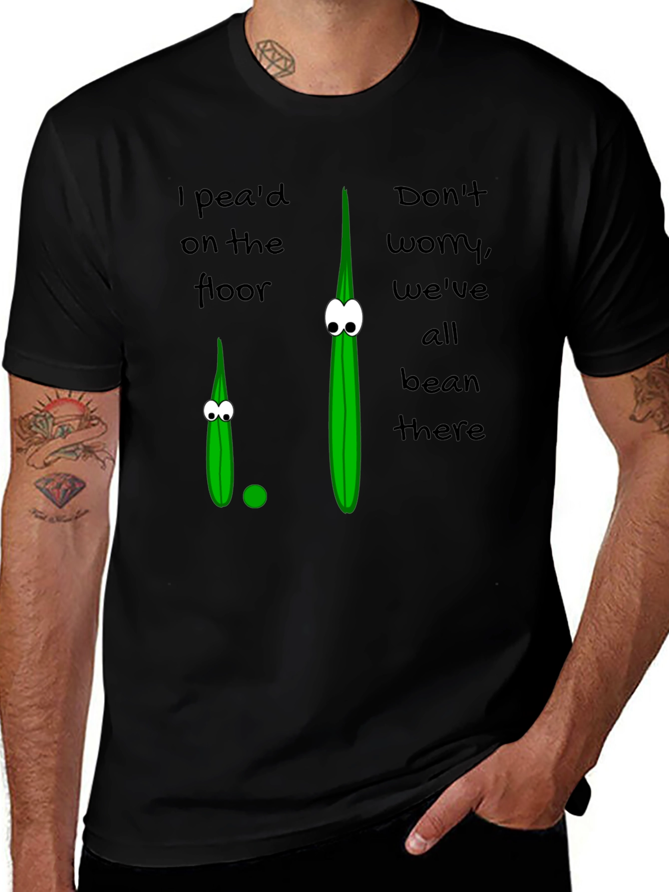 Humorous I Pead Graphic T-Shirt