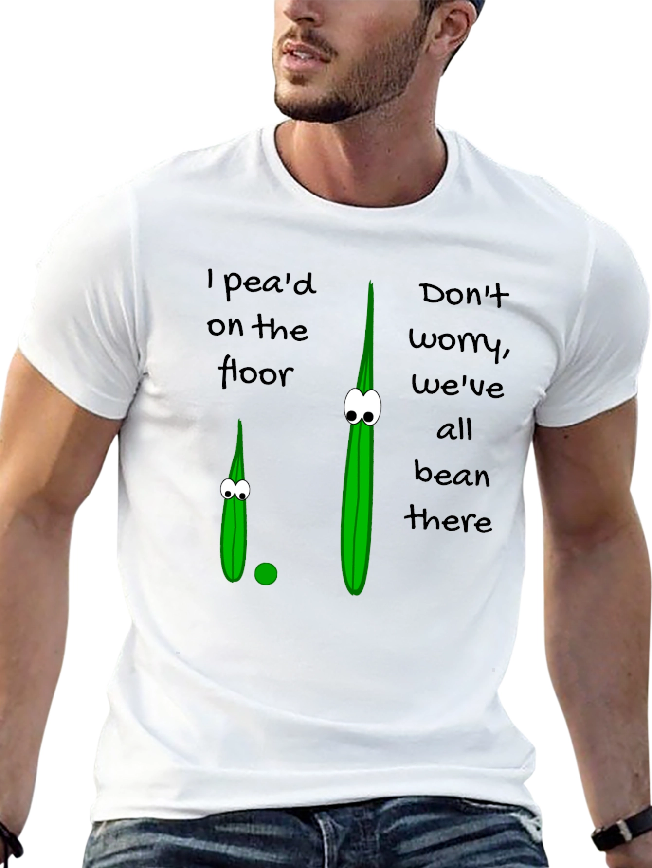 Humorous I Pead Graphic T-Shirt