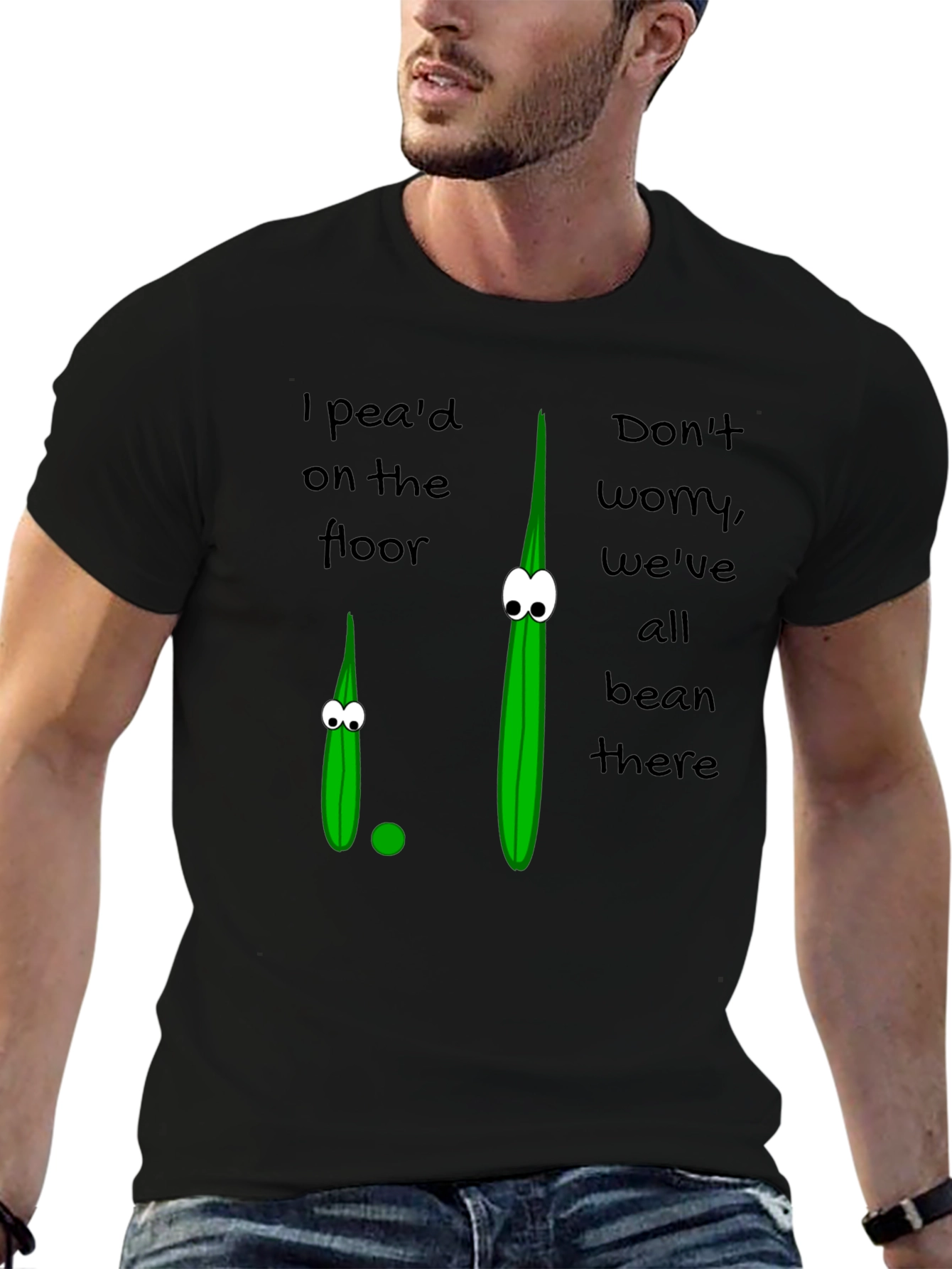 Humorous I Pead Graphic T-Shirt