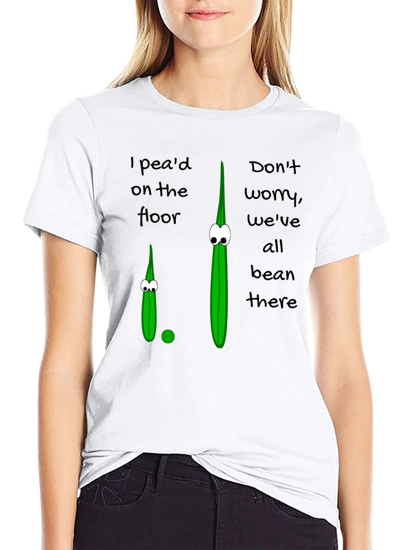Humorous I Pead Graphic T-Shirt