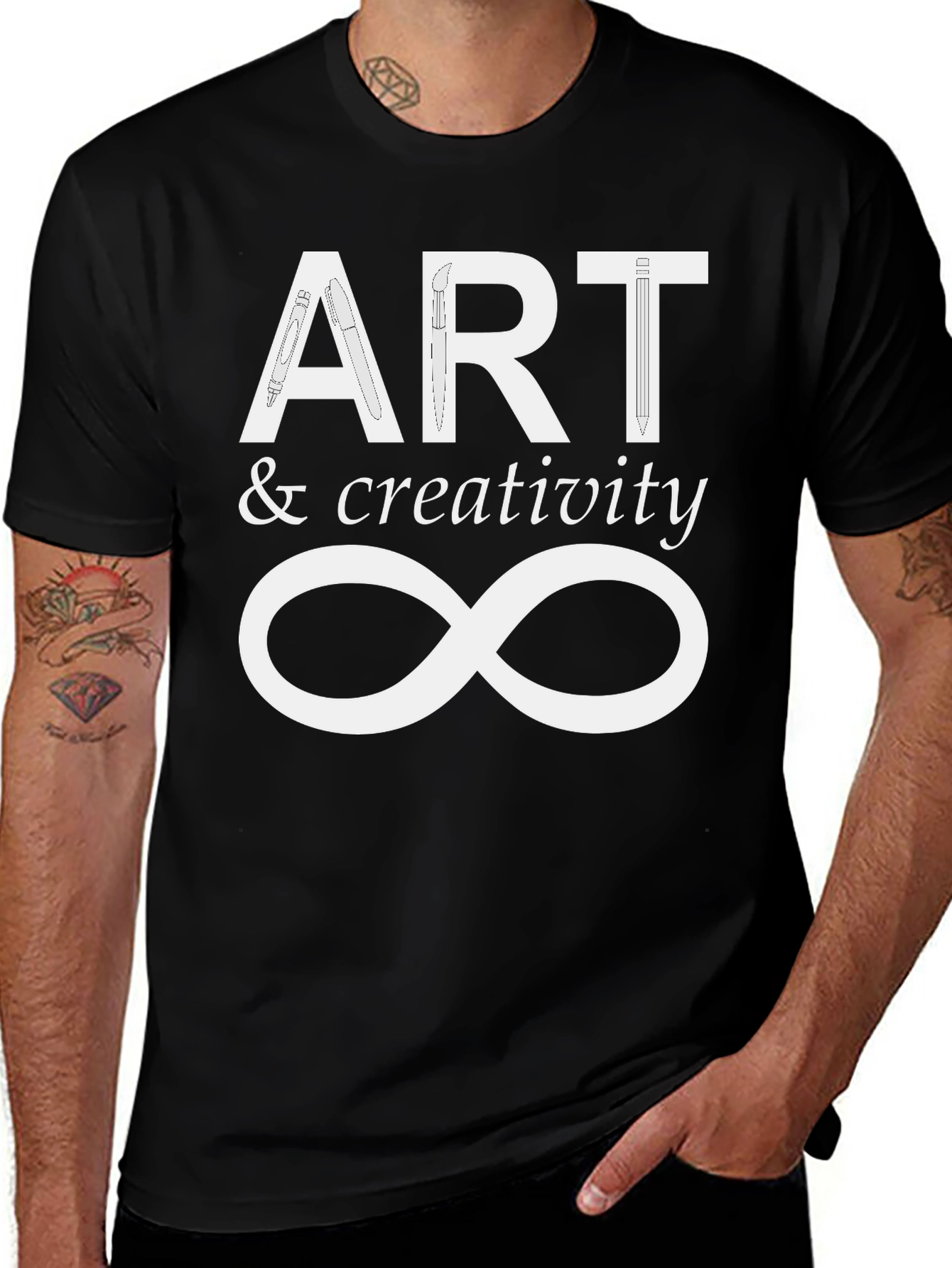 Art & Creativity Black T-Shirt