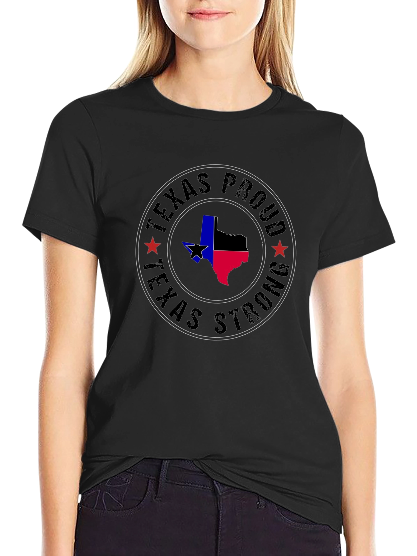 Texas Proud Strong Graphic T-Shirt
