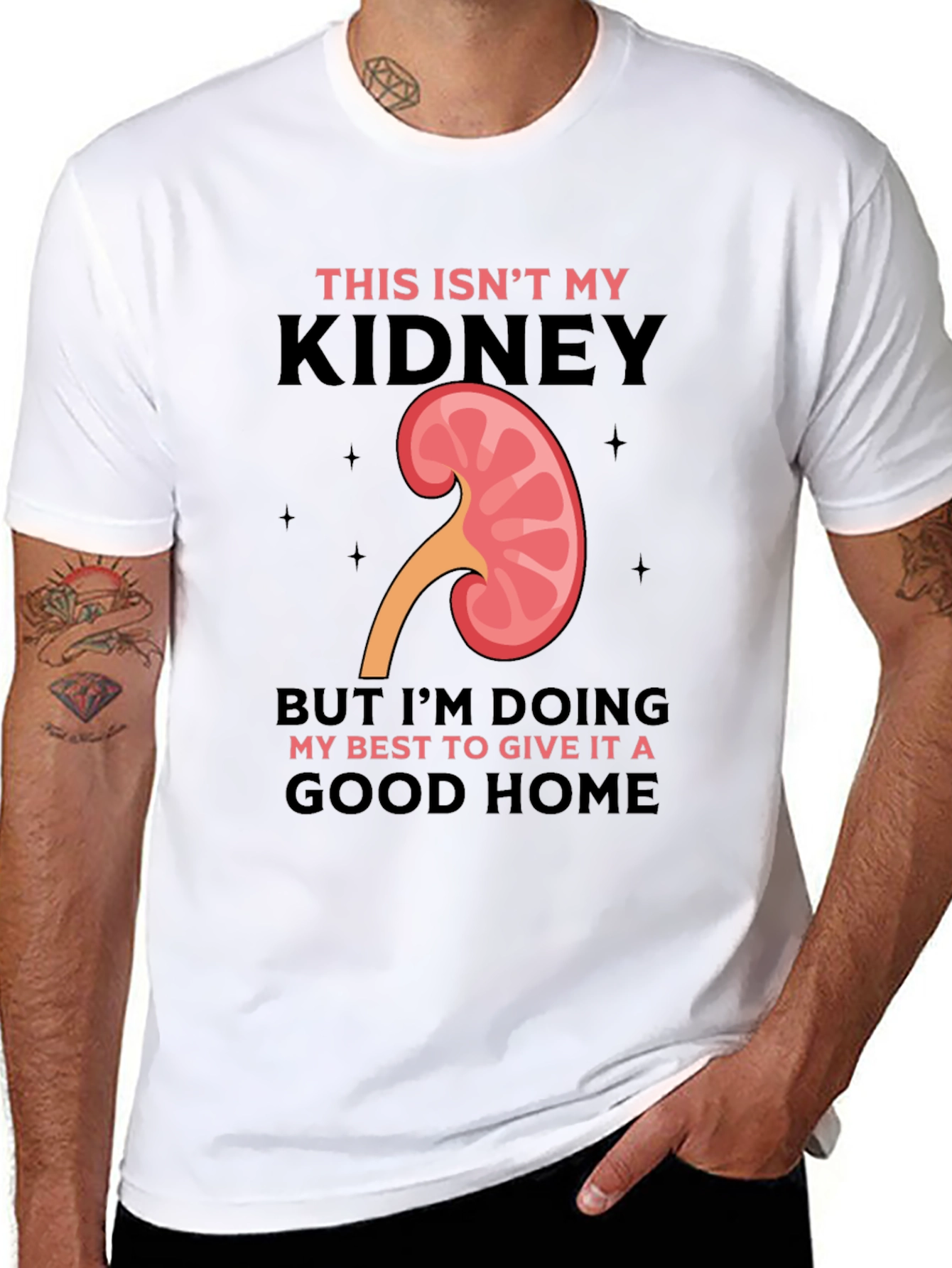 Funny Kidney Transplant T-Shirt - This Isnt My Kidney